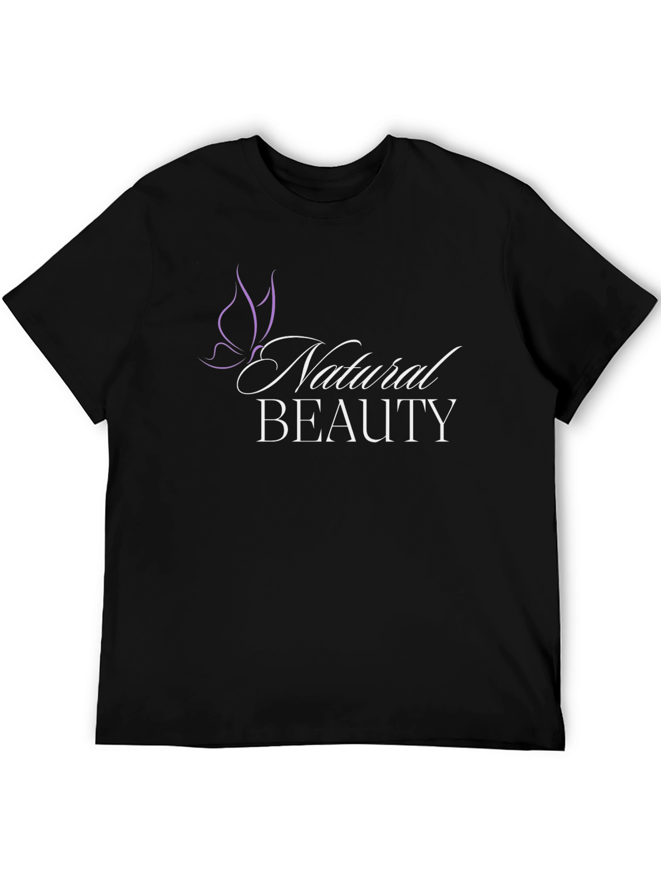 Natural Beauty Graphic T-Shirt - Black