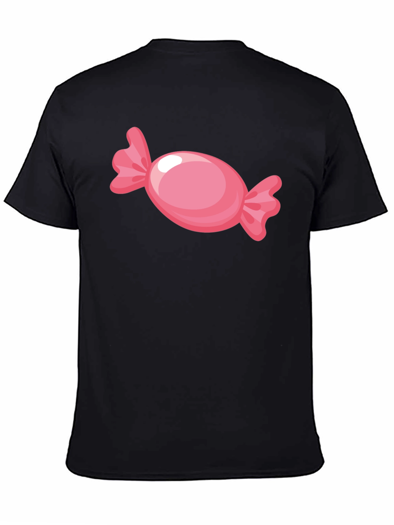 Candy Graphic Black T-Shirt