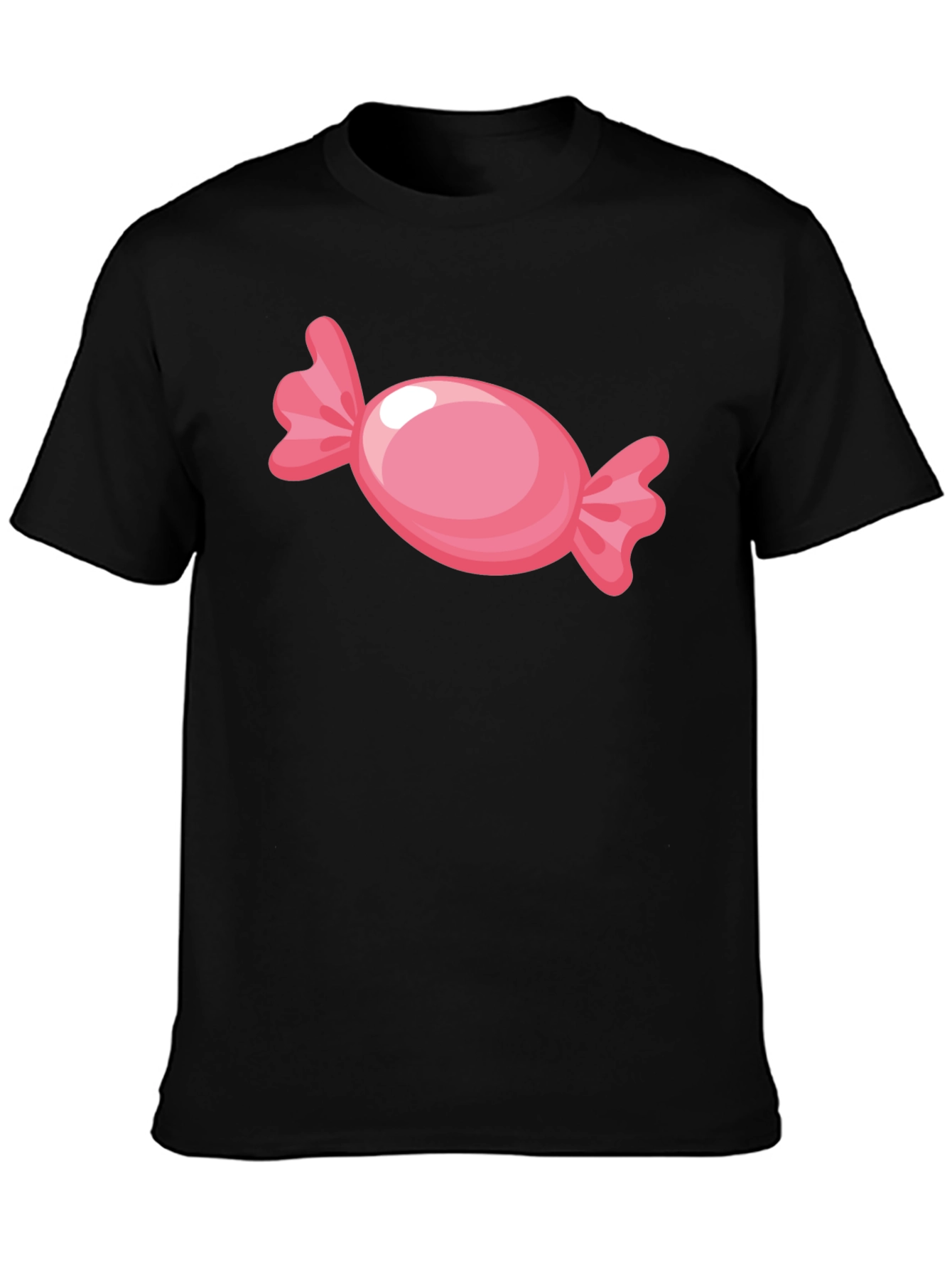 Candy Graphic Black T-Shirt