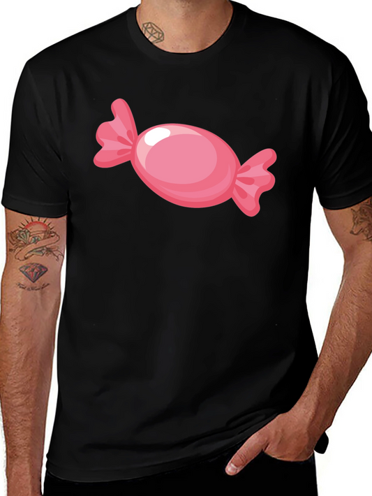Candy Graphic Black T-Shirt