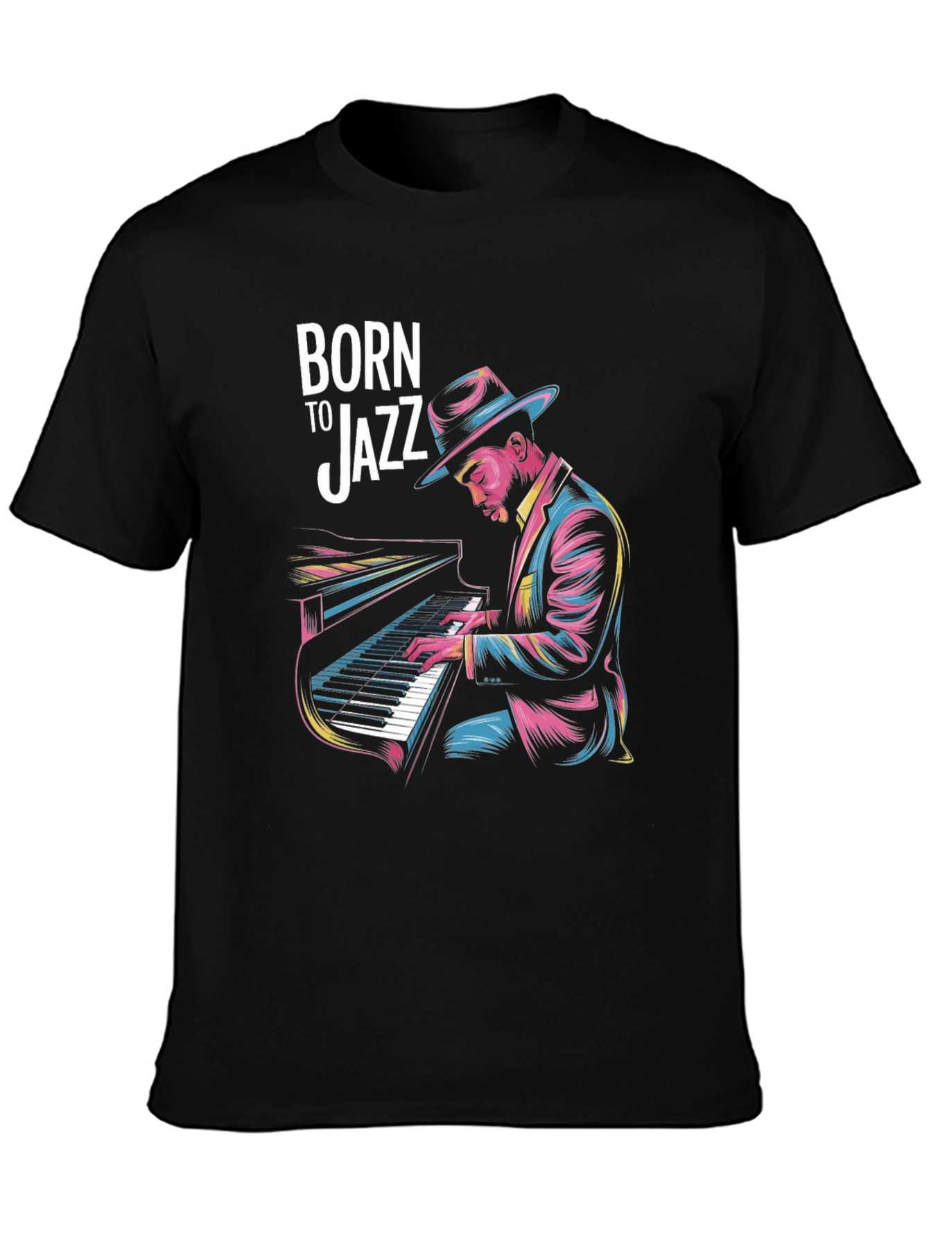 Born to Jazz Graphic T-Shirt
