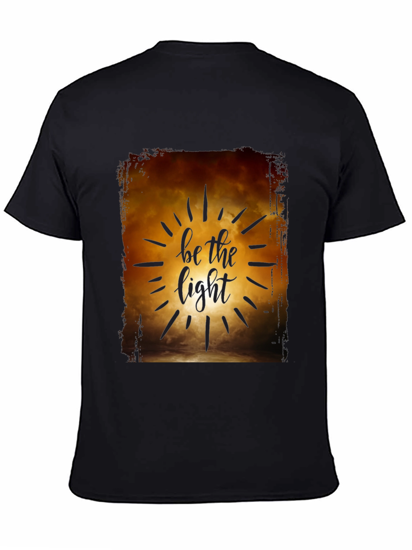Be the Light Graphic T-Shirt - Inspirational Design