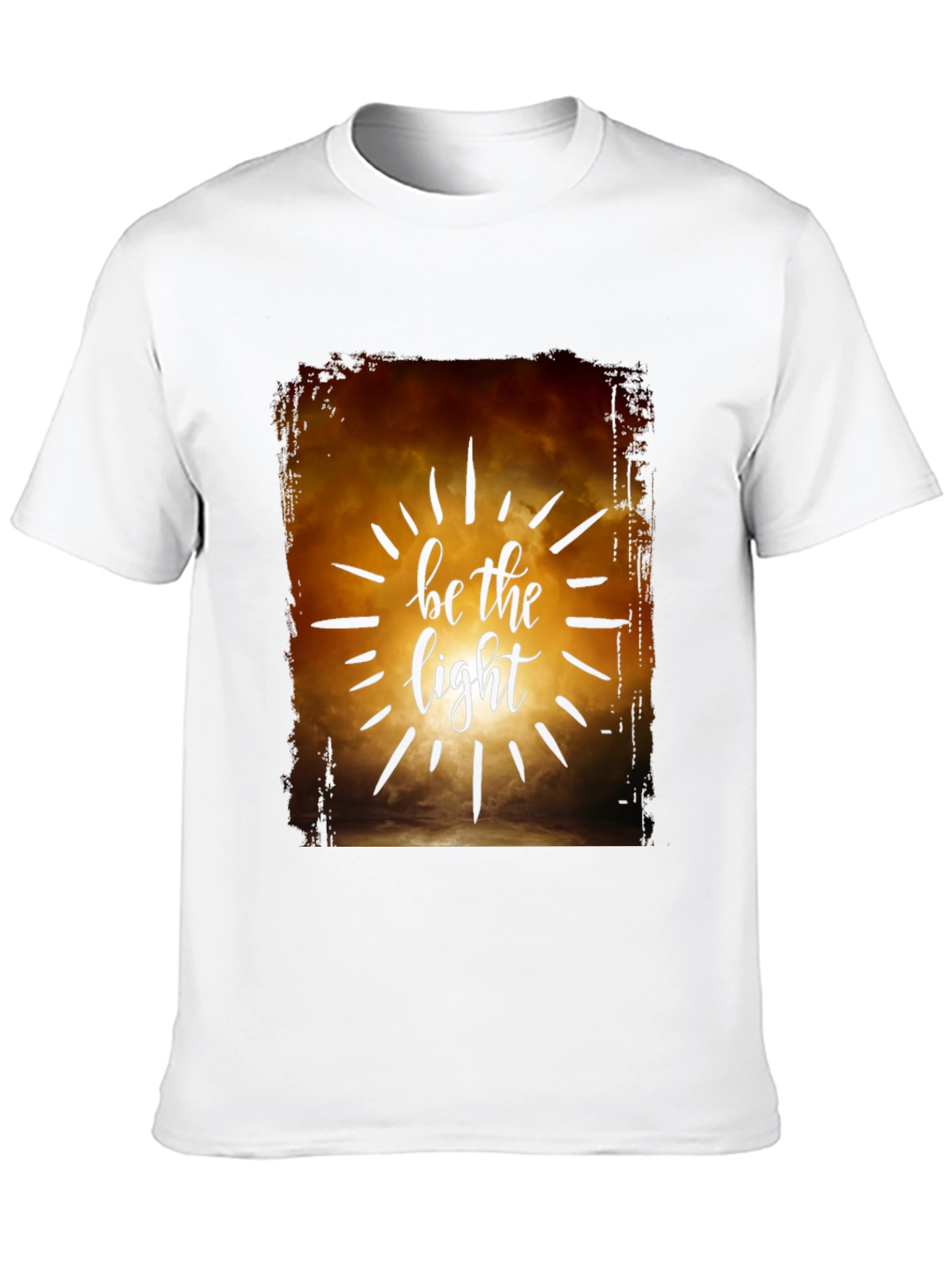 Be the Light Graphic T-Shirt - Inspirational Design