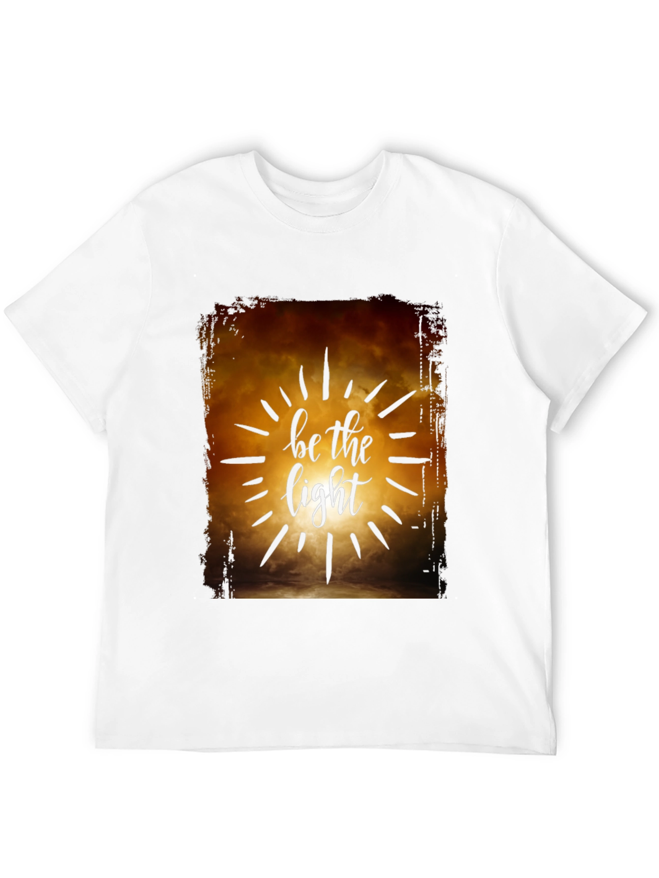 Be the Light Graphic T-Shirt - Inspirational Design