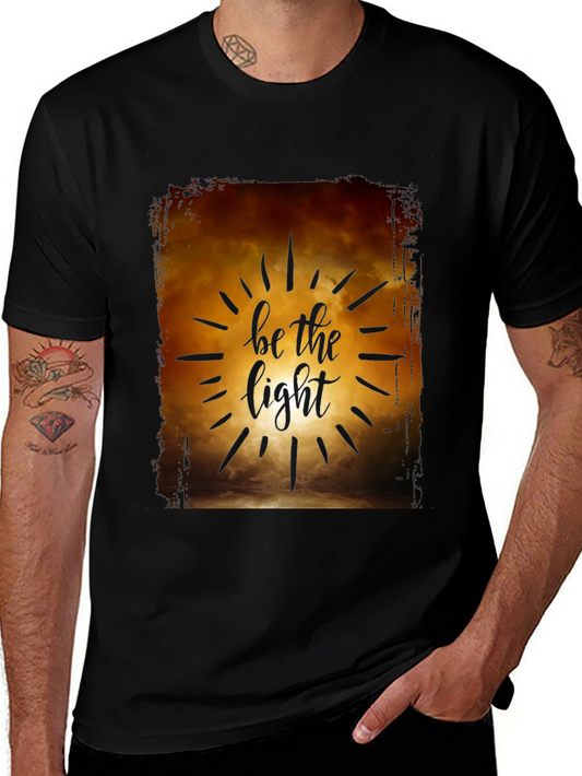 Be the Light Graphic T-Shirt - Inspirational Design