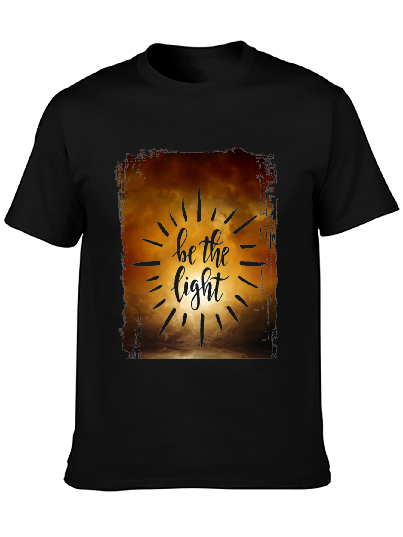 Be the Light Graphic T-Shirt - Inspirational Design