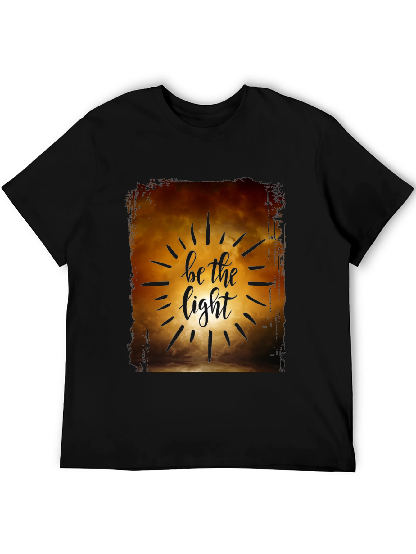 Be the Light Graphic T-Shirt - Inspirational Design
