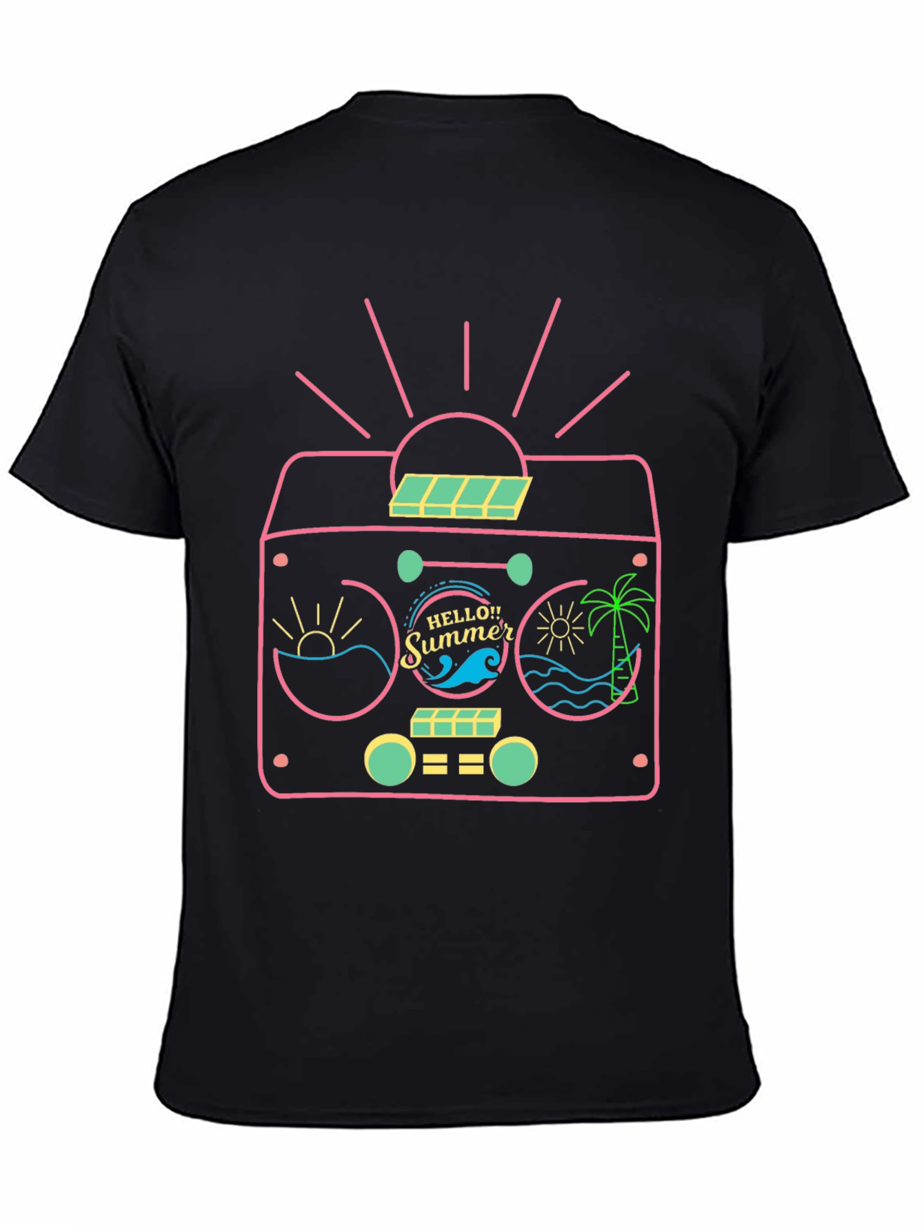Retro Summer Radio Graphic Tee