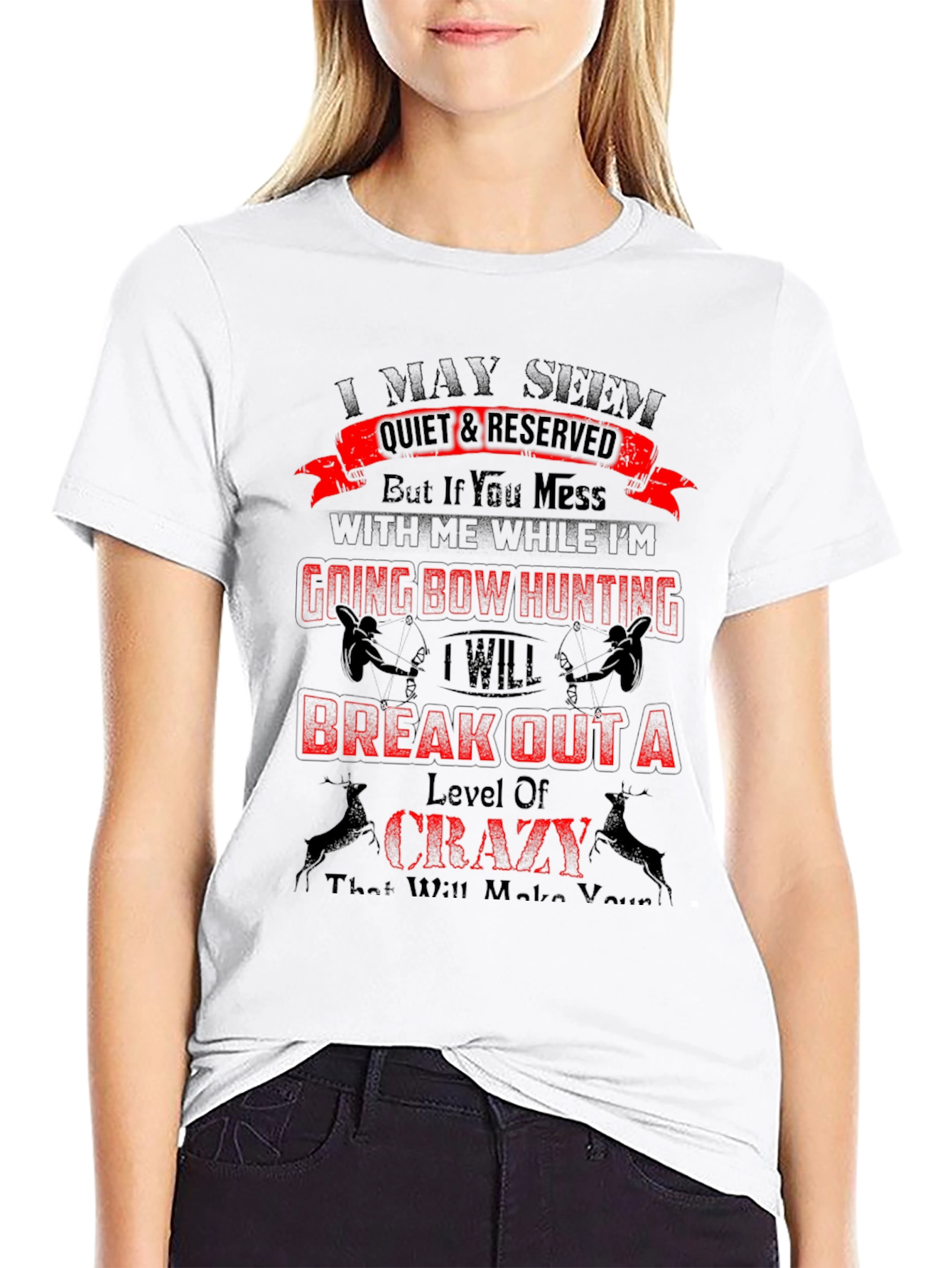 Bow Hunting Mens Graphic T-Shirt