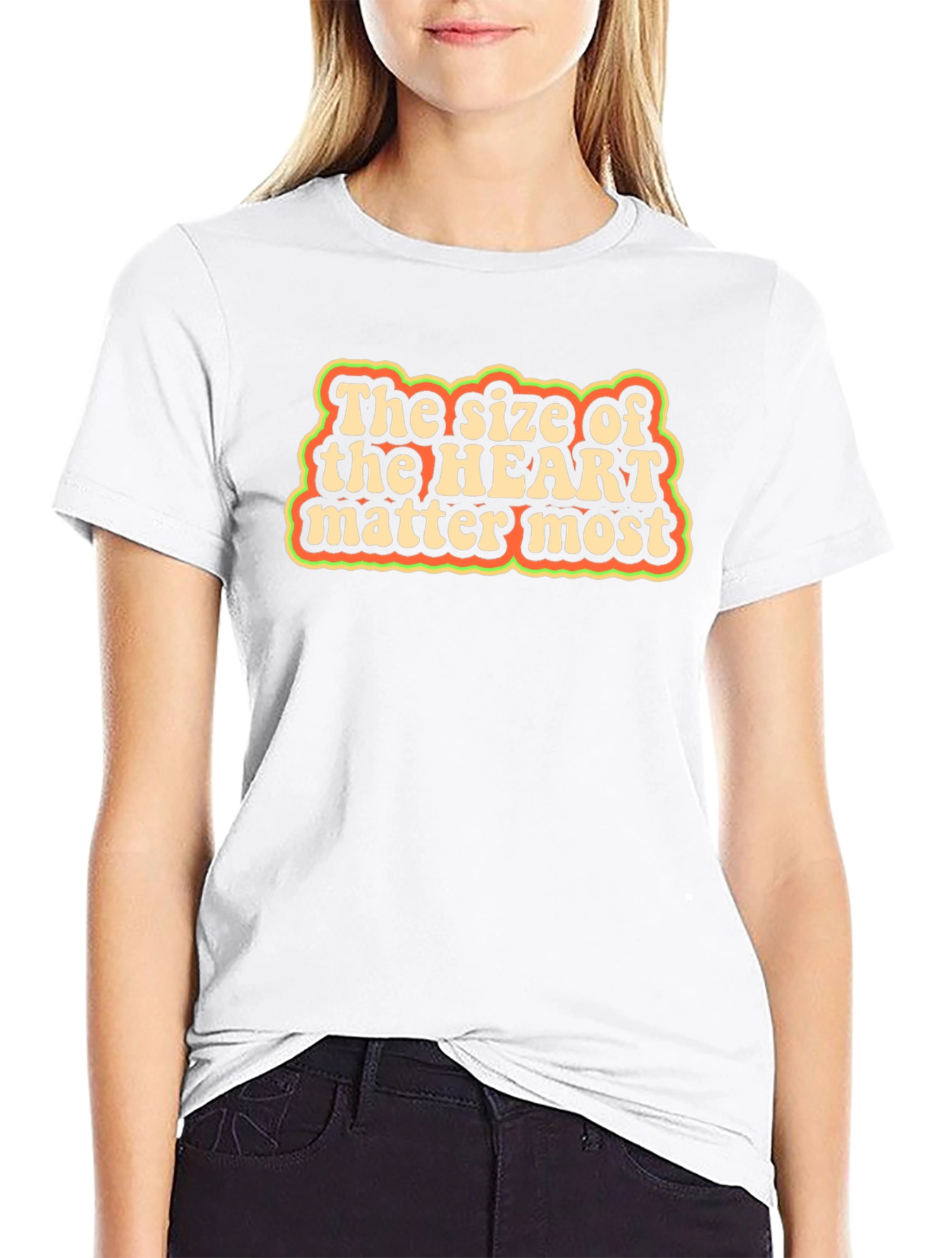 Heart Matters Graphic Tee - Retro Style