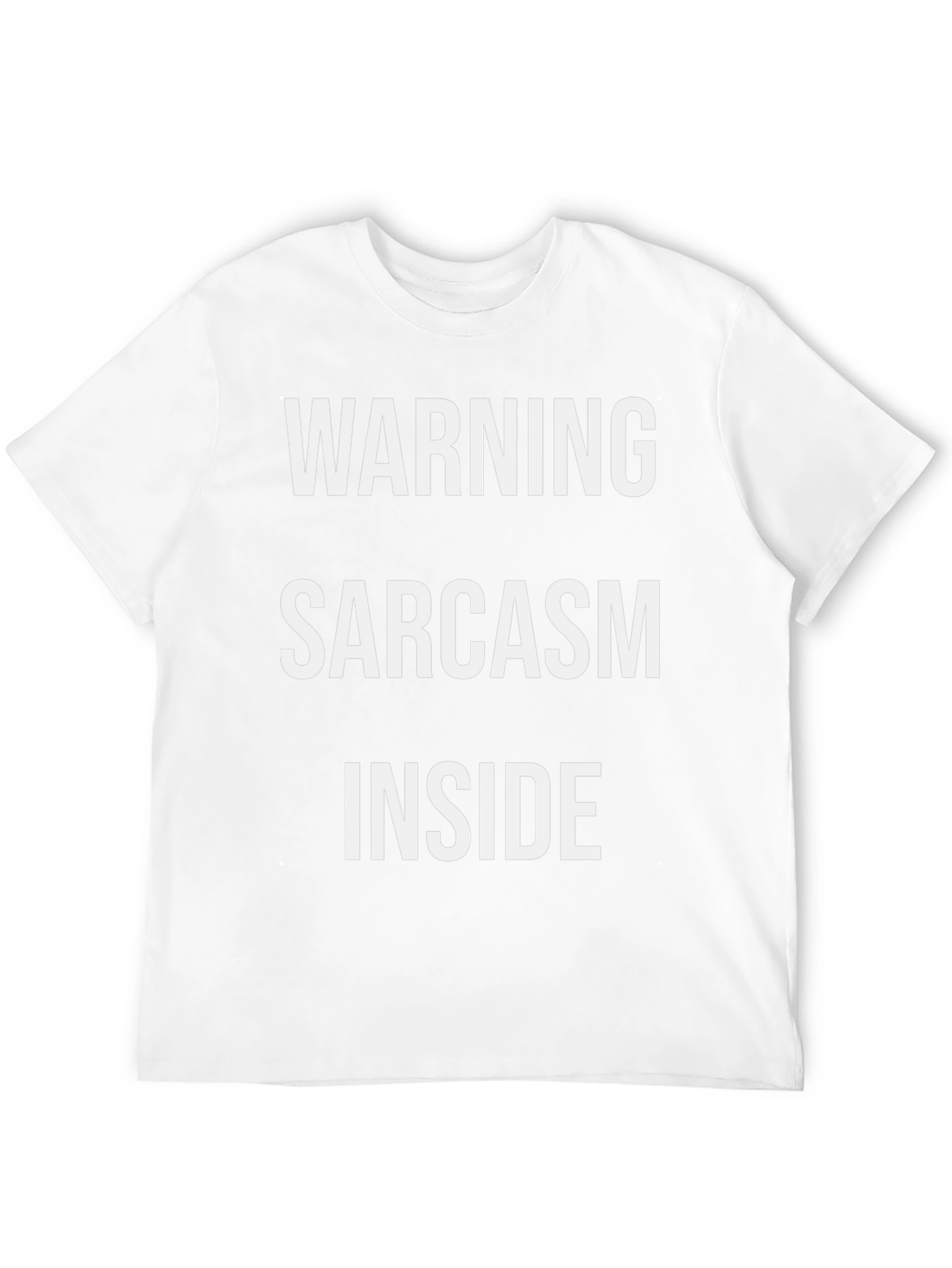 Warning Sarcasm Inside T-Shirt