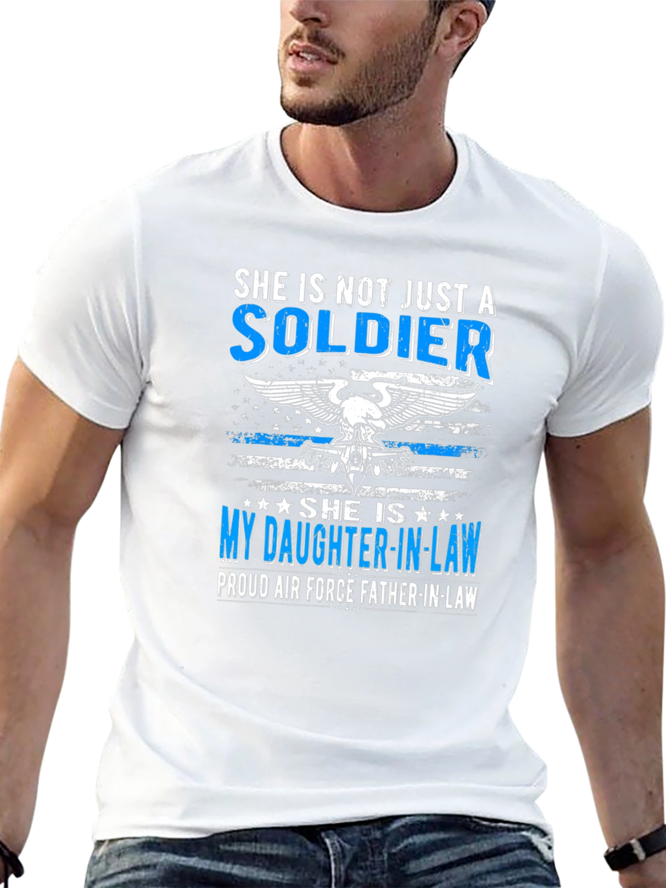 Proud Air Force Father-In-Law T-Shirt
