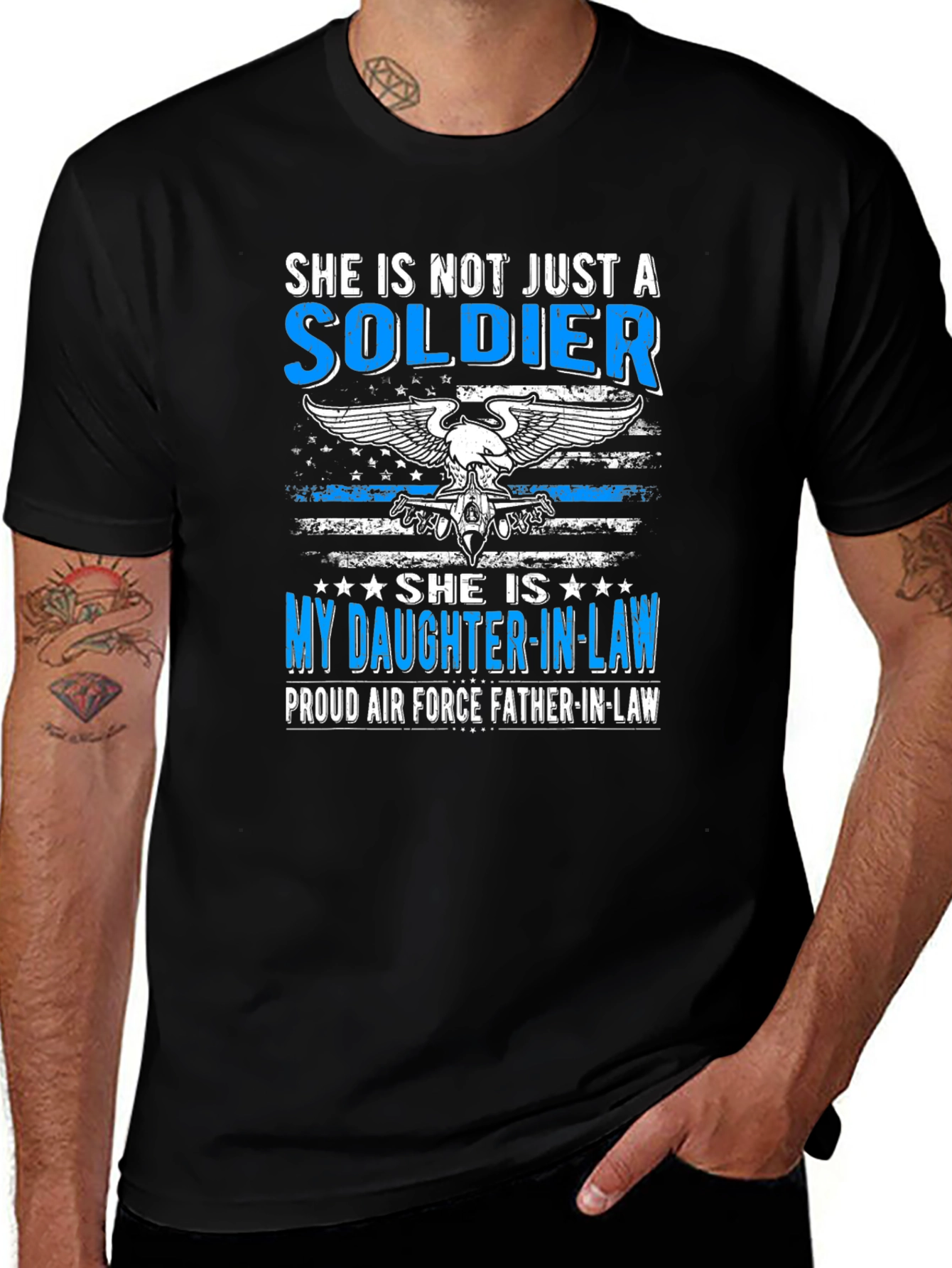 Proud Air Force Father-In-Law T-Shirt