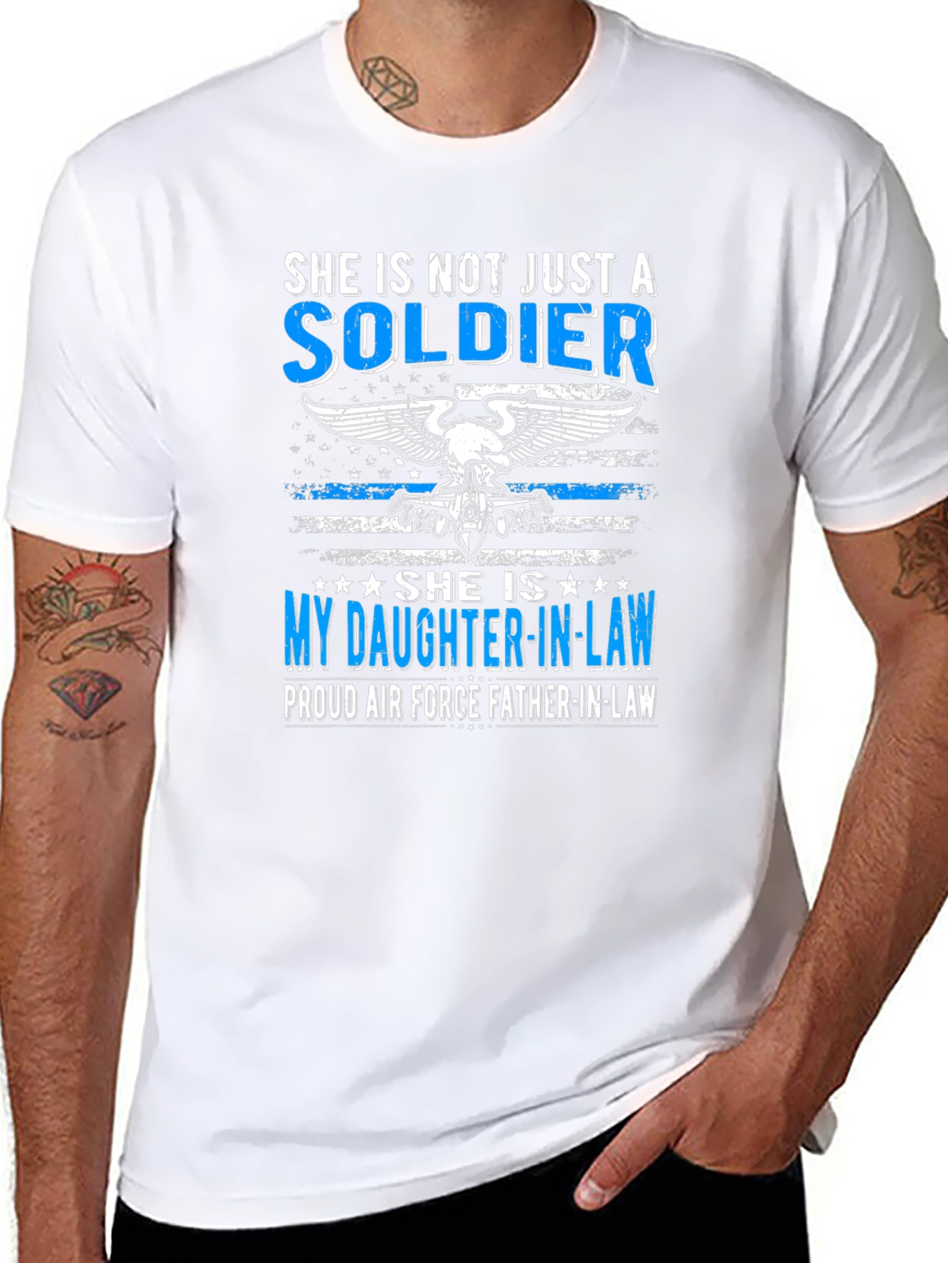 Proud Air Force Father-In-Law T-Shirt