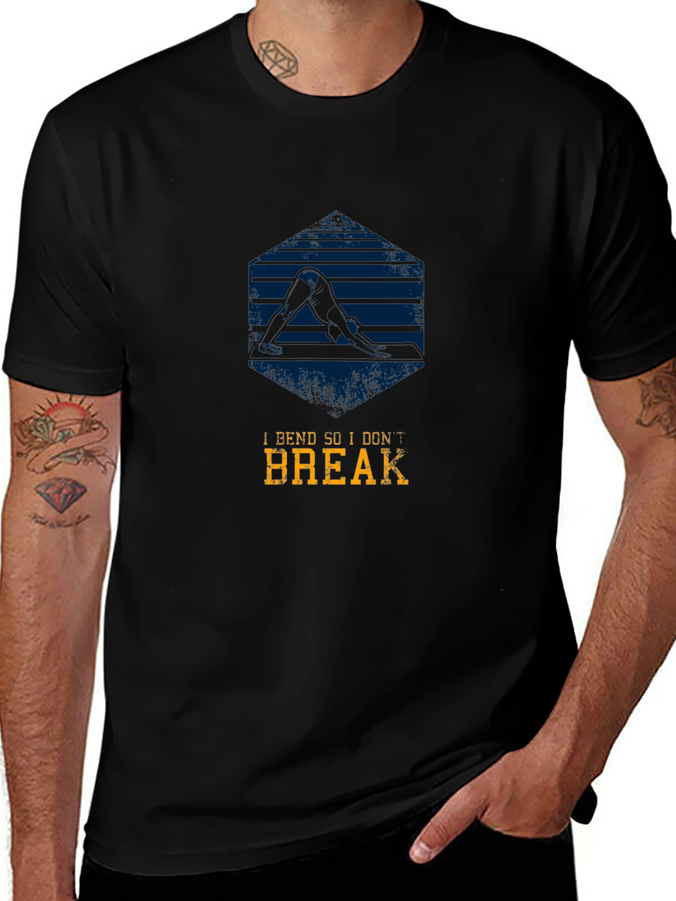 I Bend So I Dont Break Graphic Tee