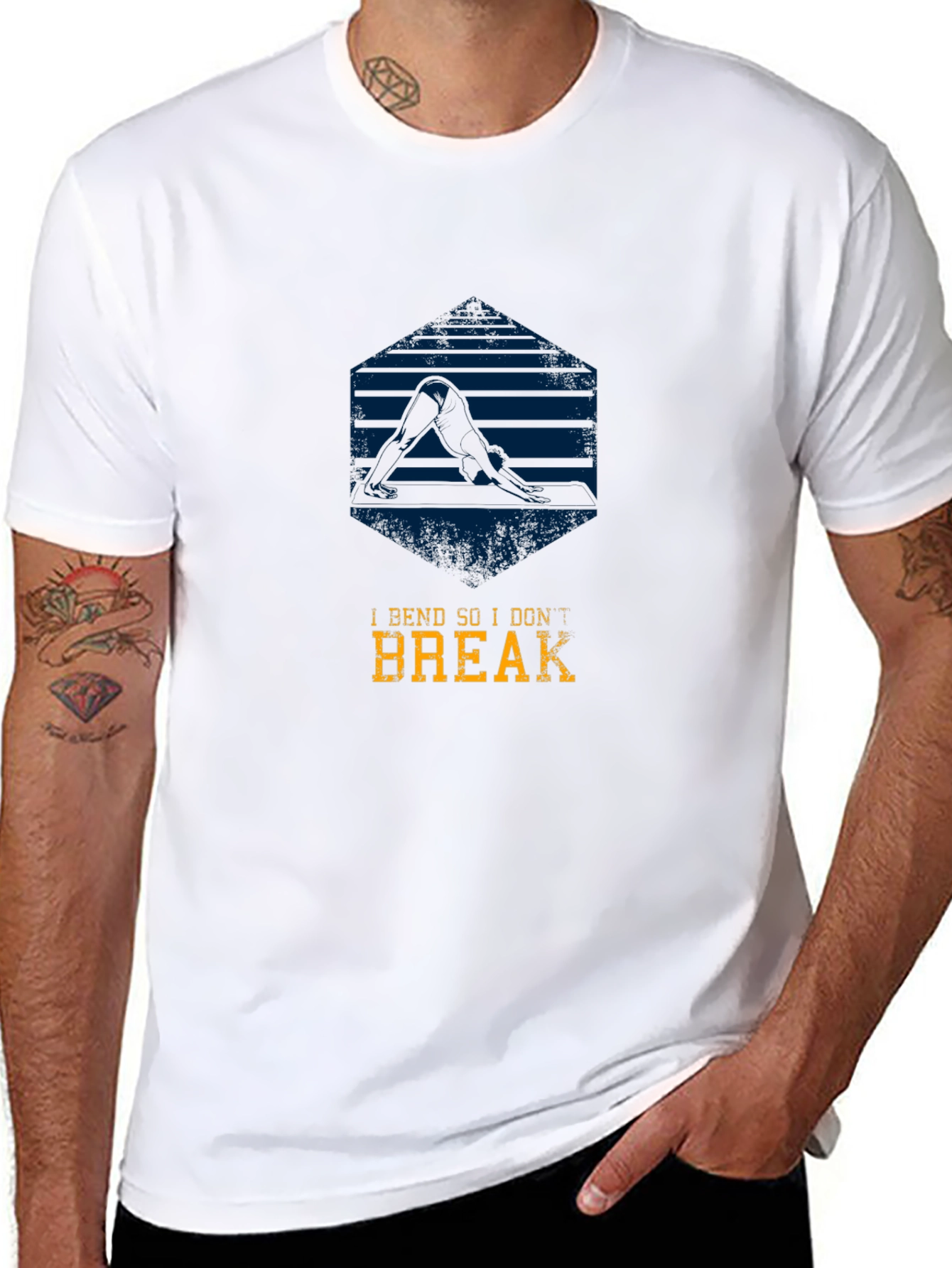 I Bend So I Dont Break Graphic Tee