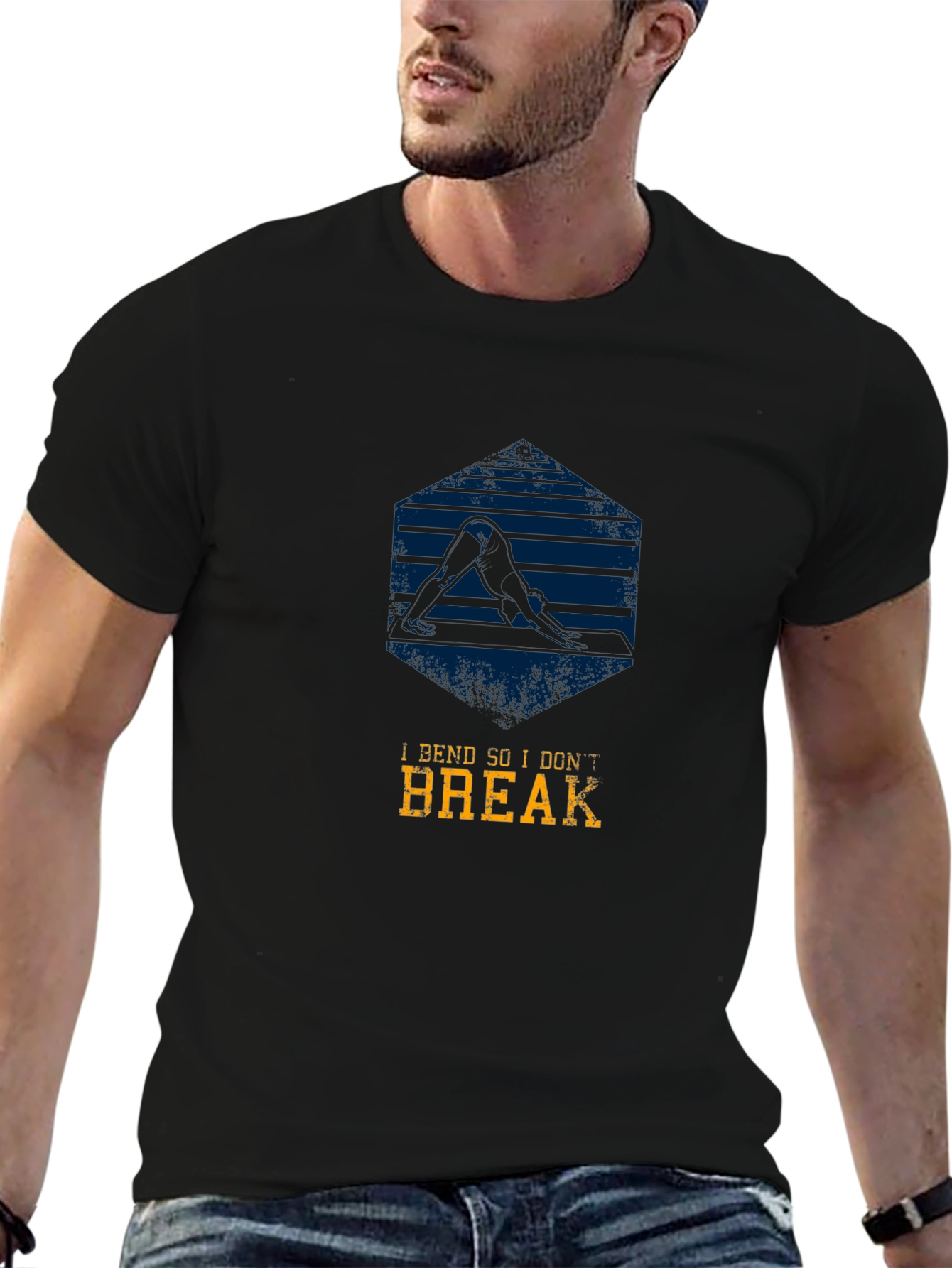 I Bend So I Dont Break Graphic Tee