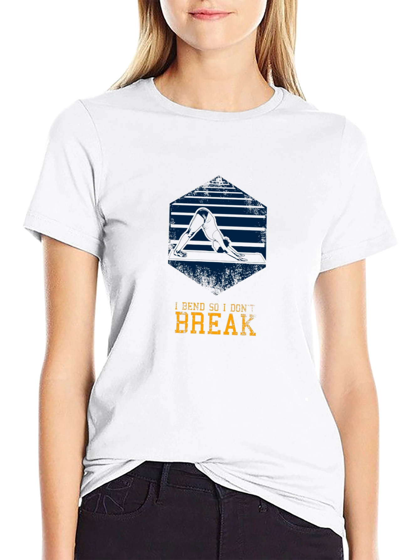 I Bend So I Dont Break Graphic Tee