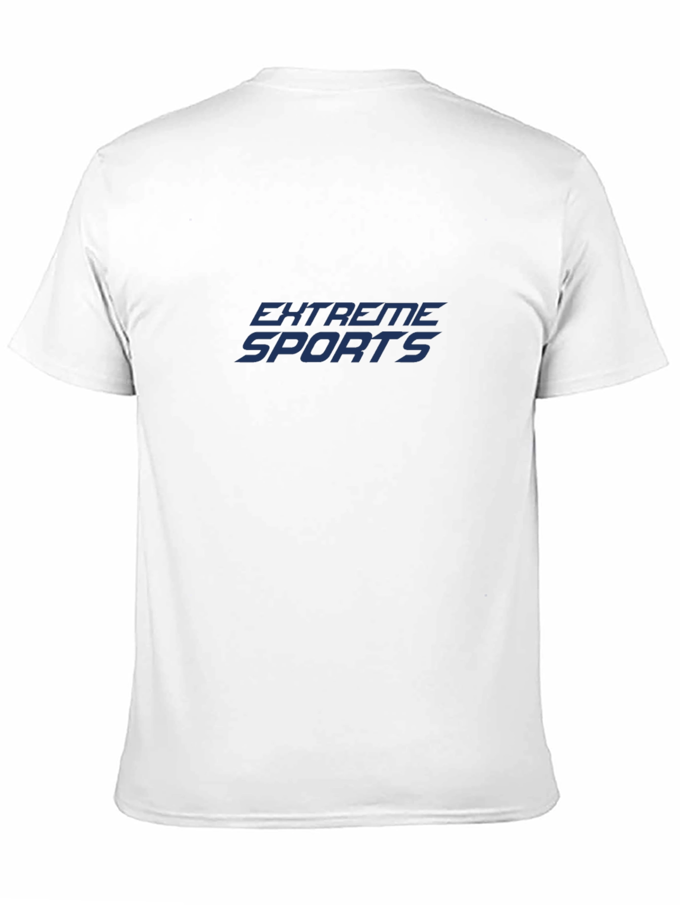 Extreme Sports Graphic Tee - Black Cotton Blend