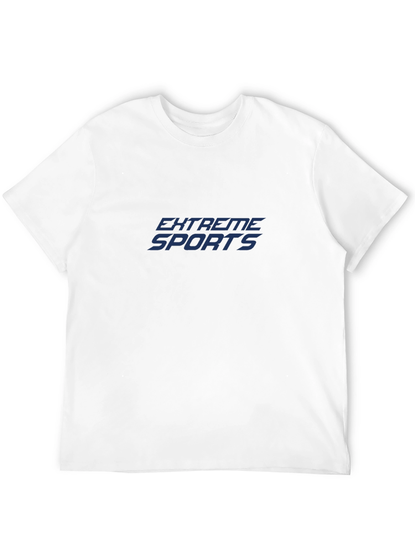 Extreme Sports Graphic Tee - Black Cotton Blend