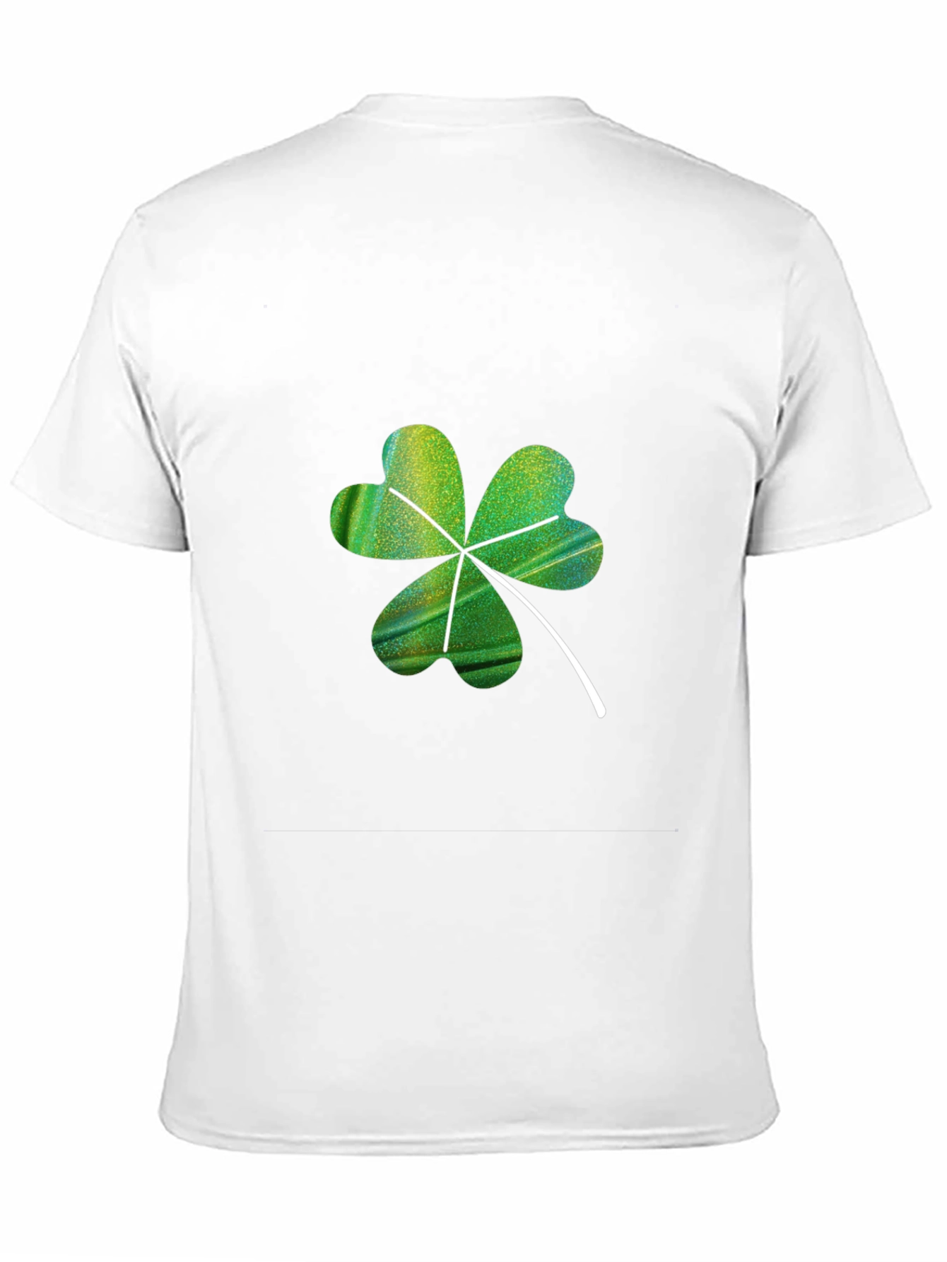 Shamrock Graphic Tee - Lucky Four-Leaf Clover Design