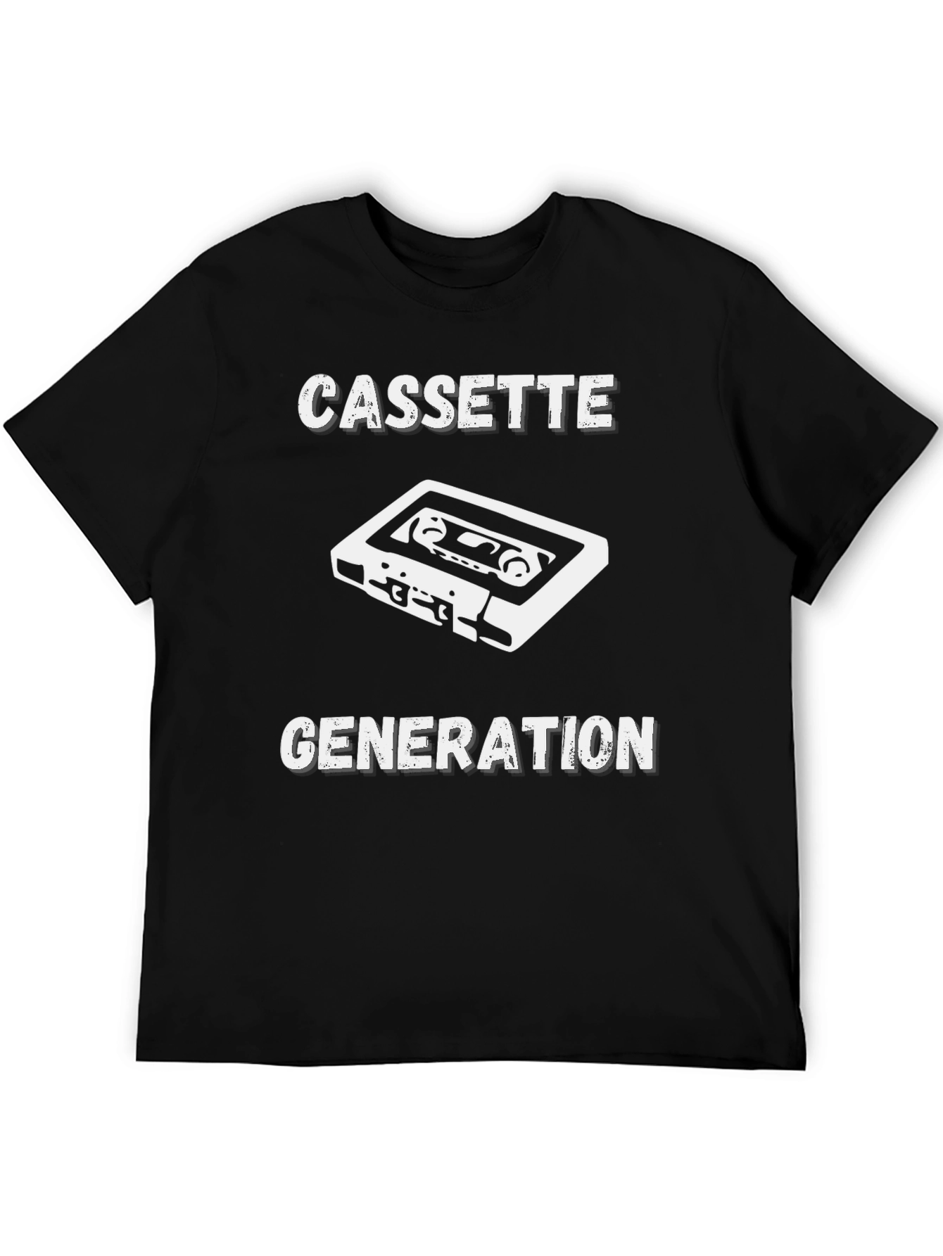 Cassette Generation T-Shirt - Retro Style