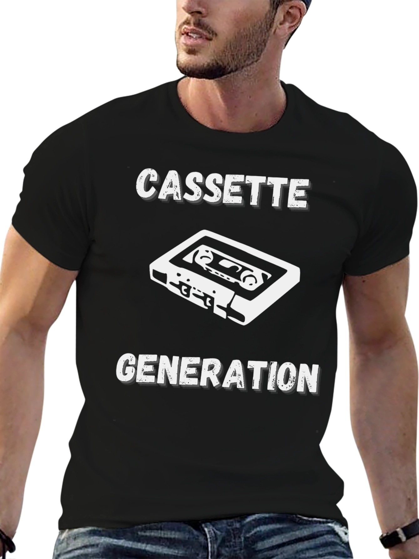 Cassette Generation T-Shirt - Retro Style
