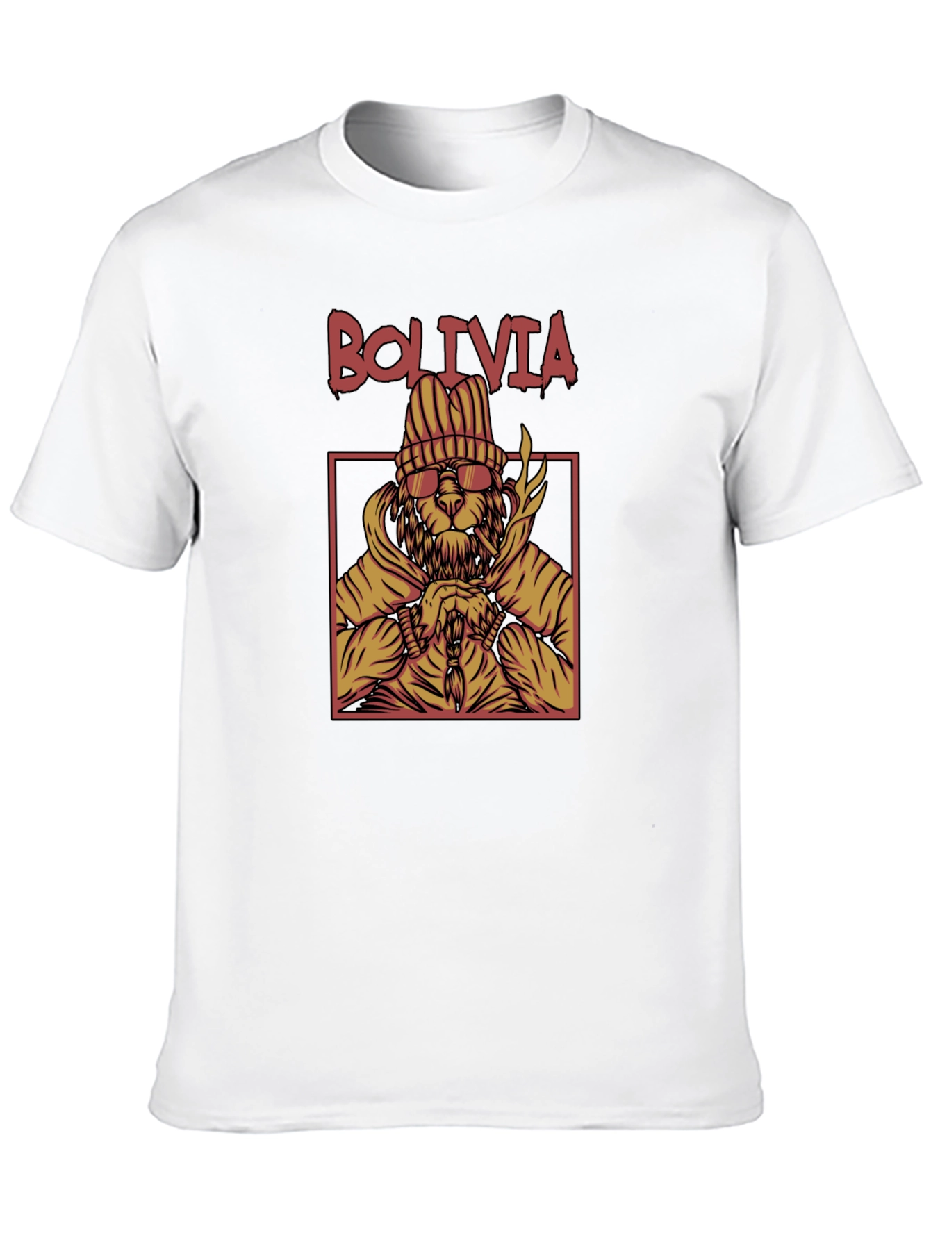 Cool Lion Bolivia T-Shirt - Streetwear Style