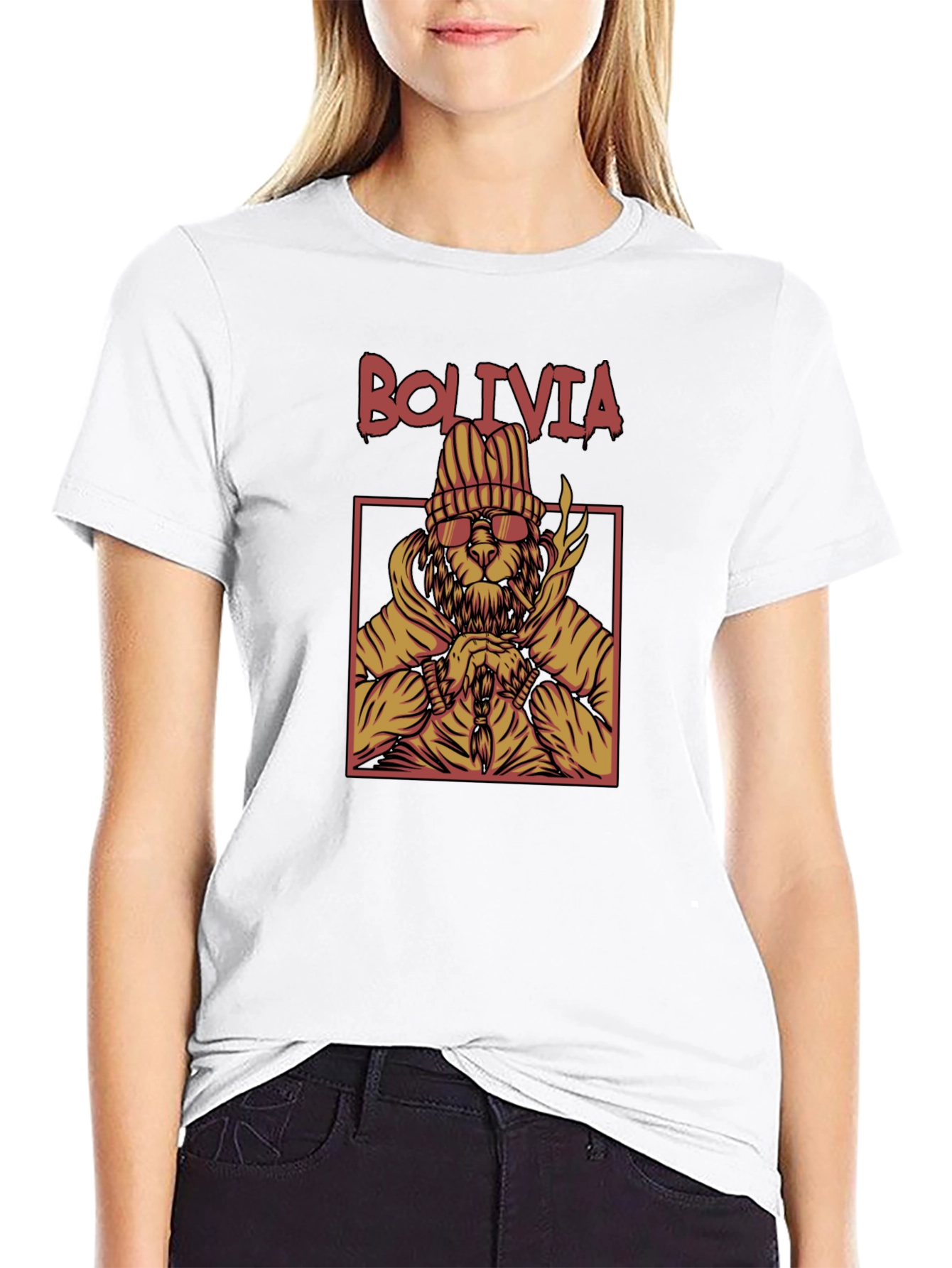 Cool Lion Bolivia T-Shirt - Streetwear Style