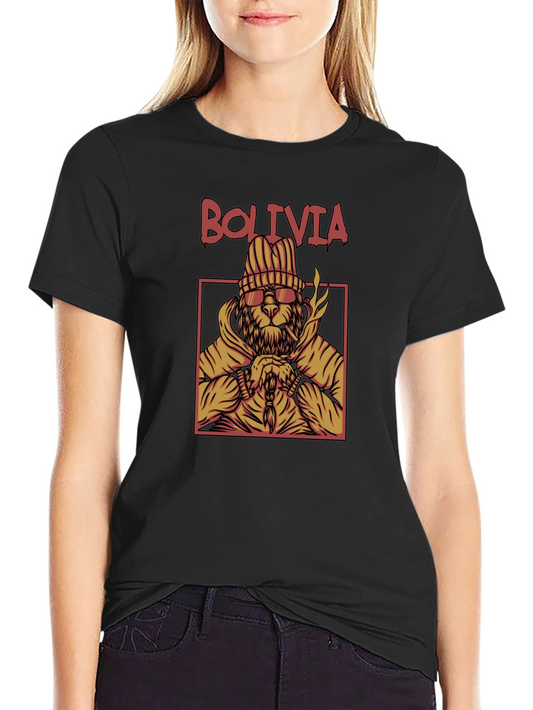 Cool Lion Bolivia T-Shirt - Streetwear Style