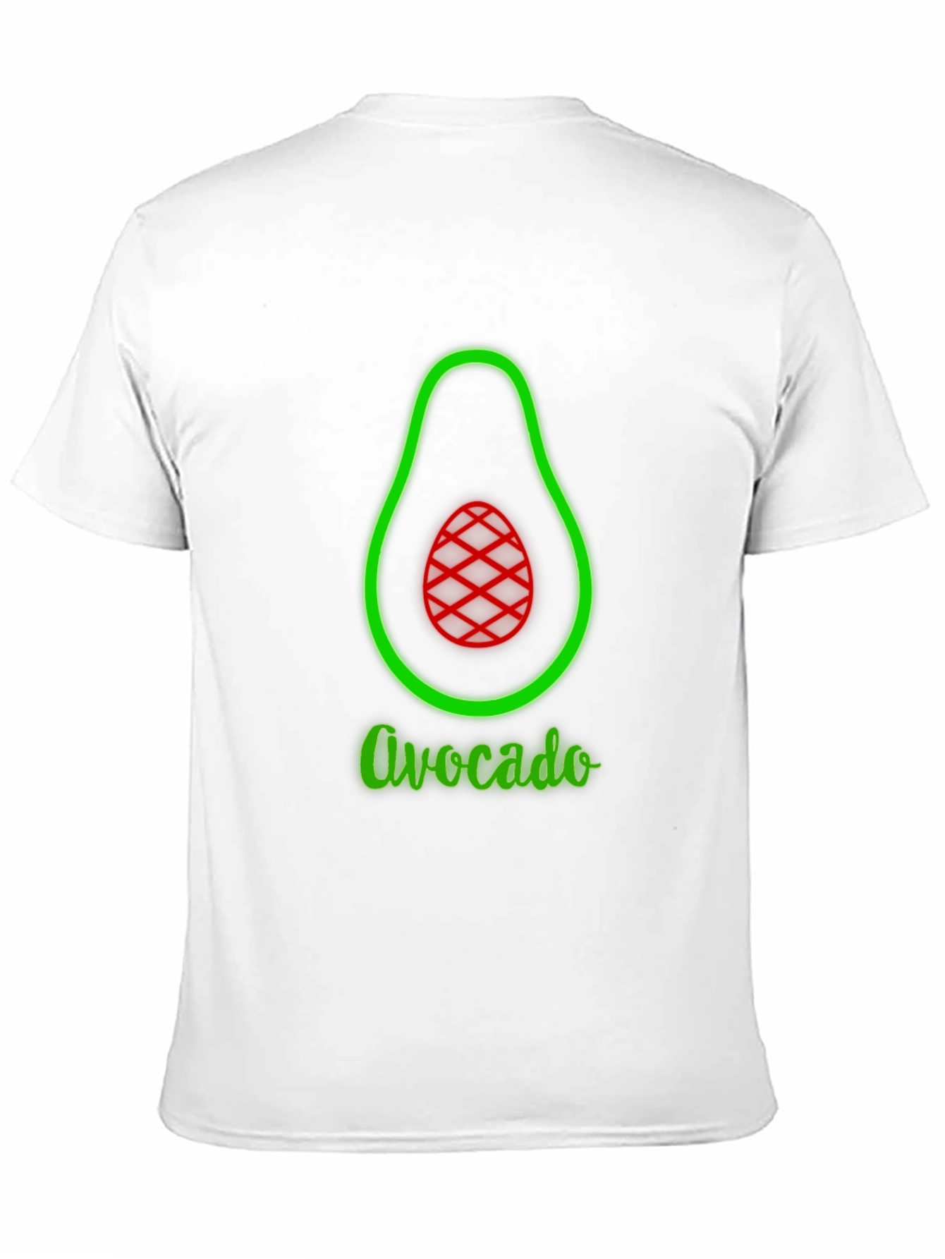 Avocado Graphic Tee - Black Unisex T-Shirt