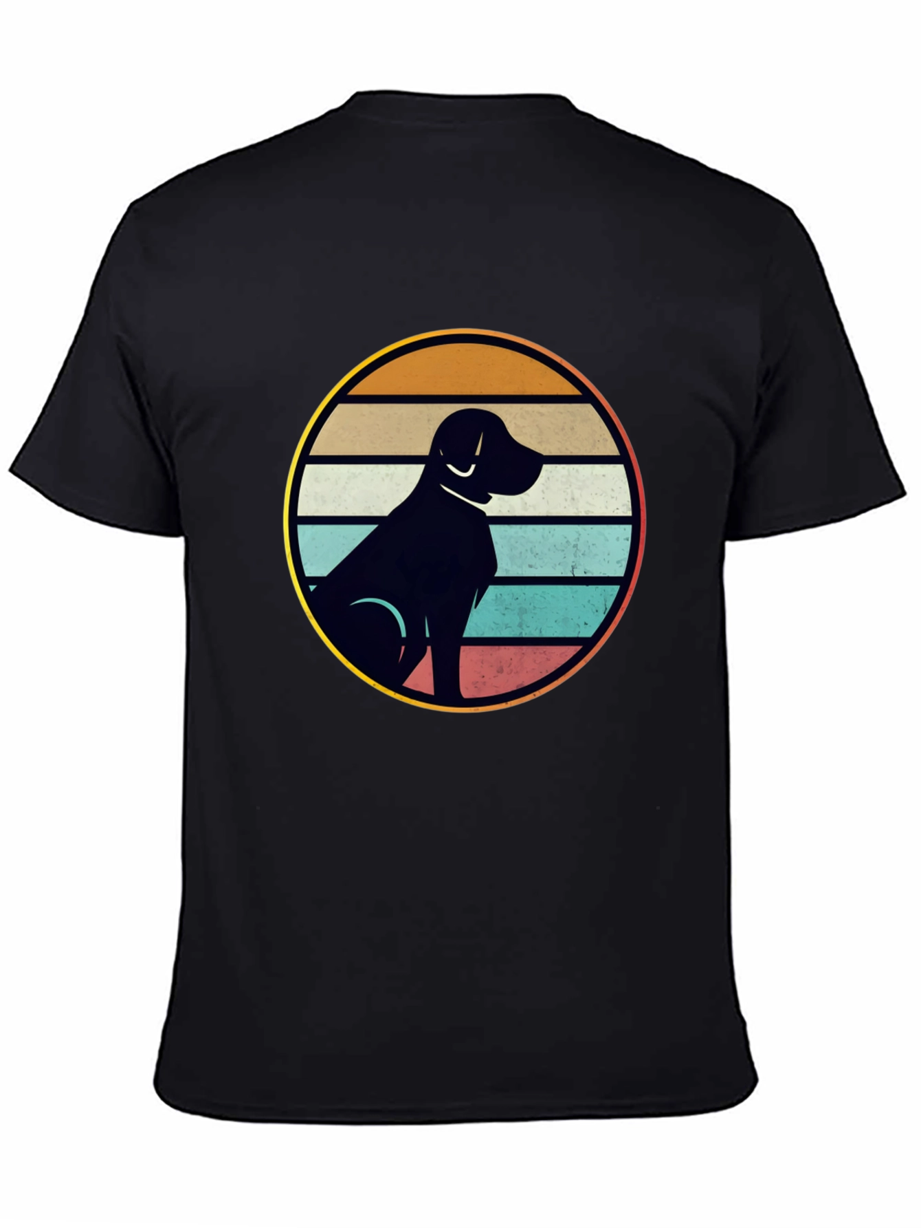 Retro Dog Silhouette T-Shirt