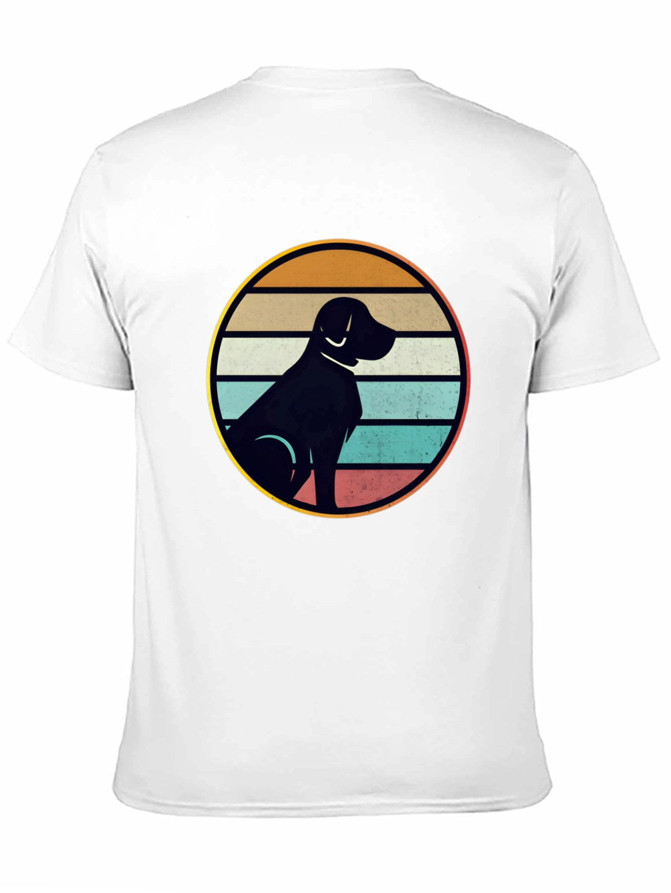 Retro Dog Silhouette T-Shirt