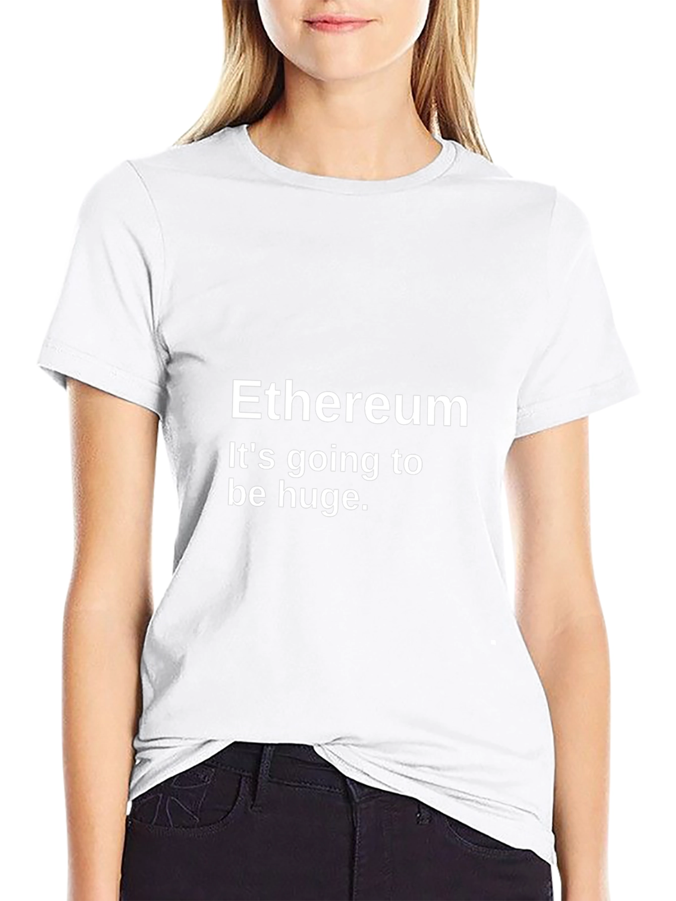 Ethereum Cryptocurrency Black T-Shirt