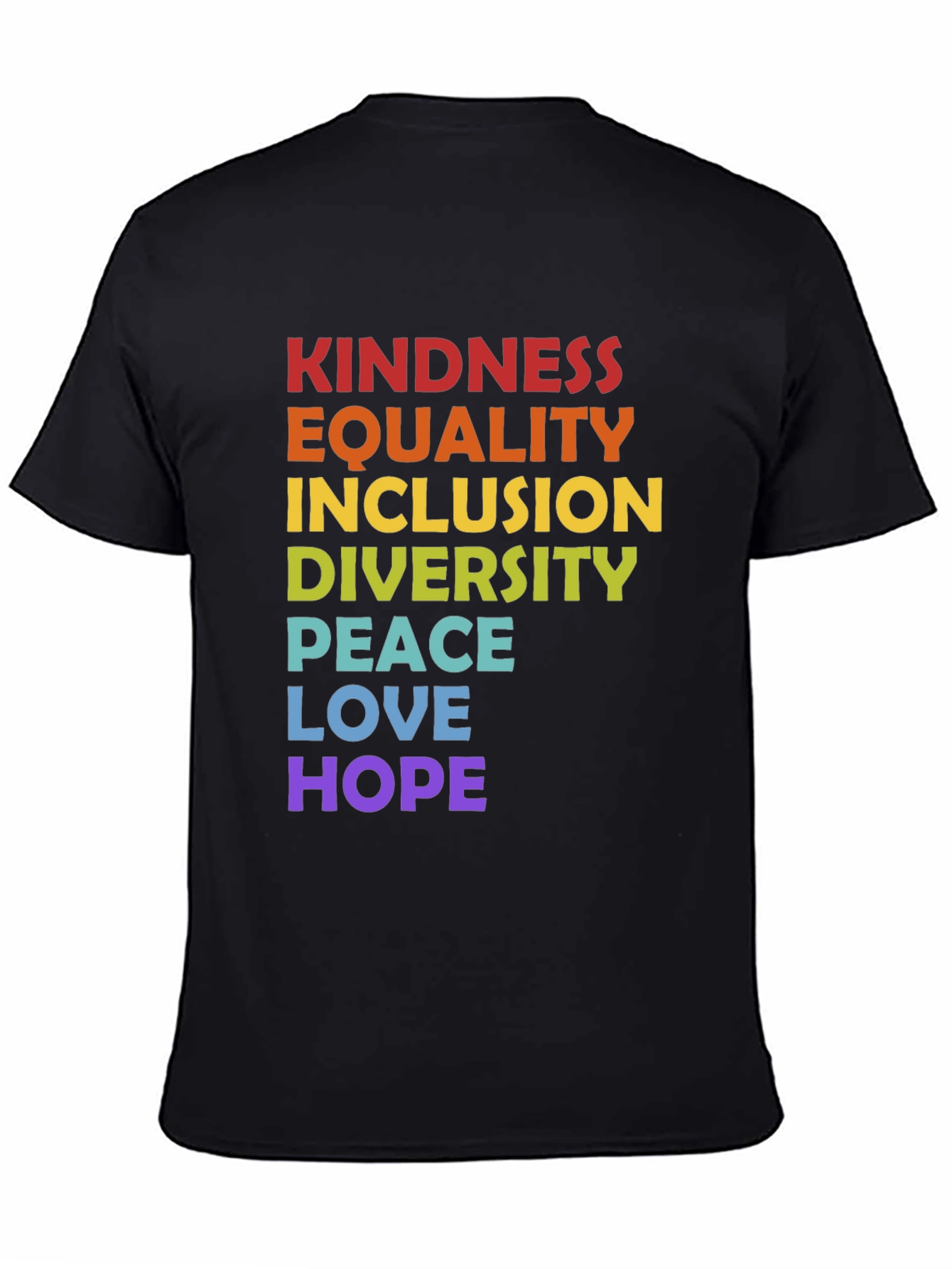 Kindness Equality Inclusion Graphic Tee - Pride T-Shirt
