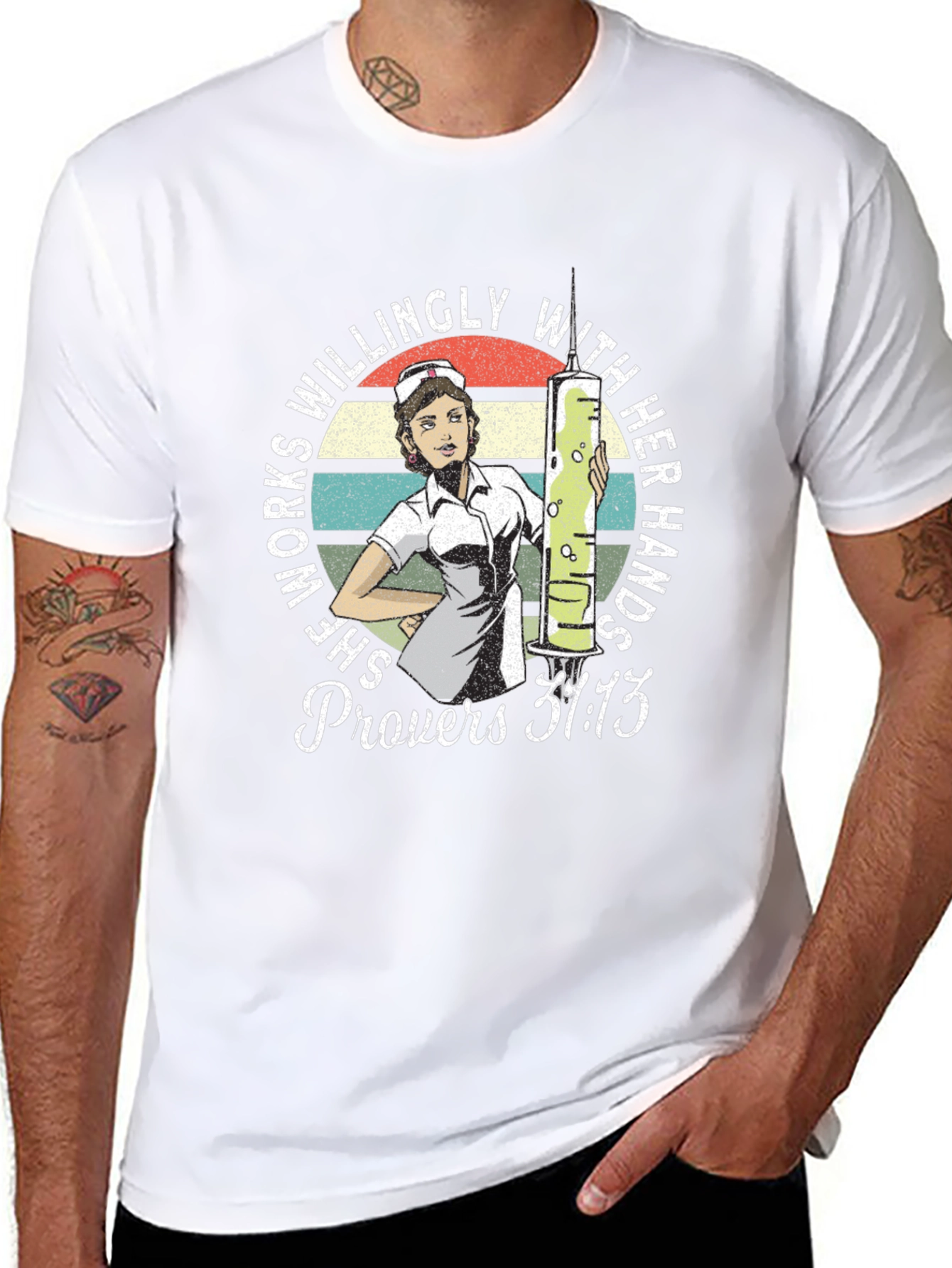 She Works Willingly T-Shirt