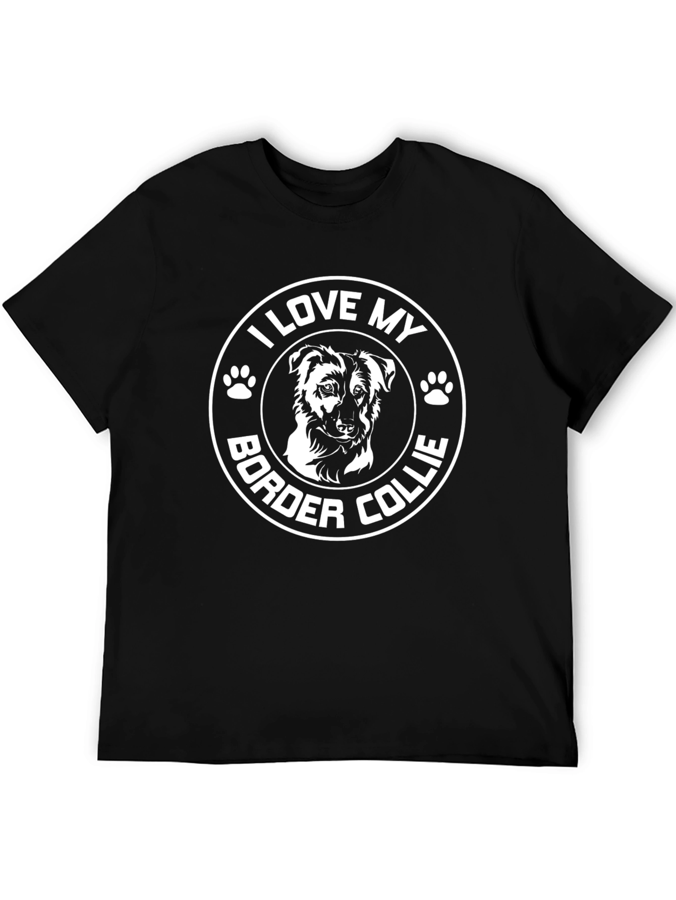 I Love My Border Collie T-Shirt