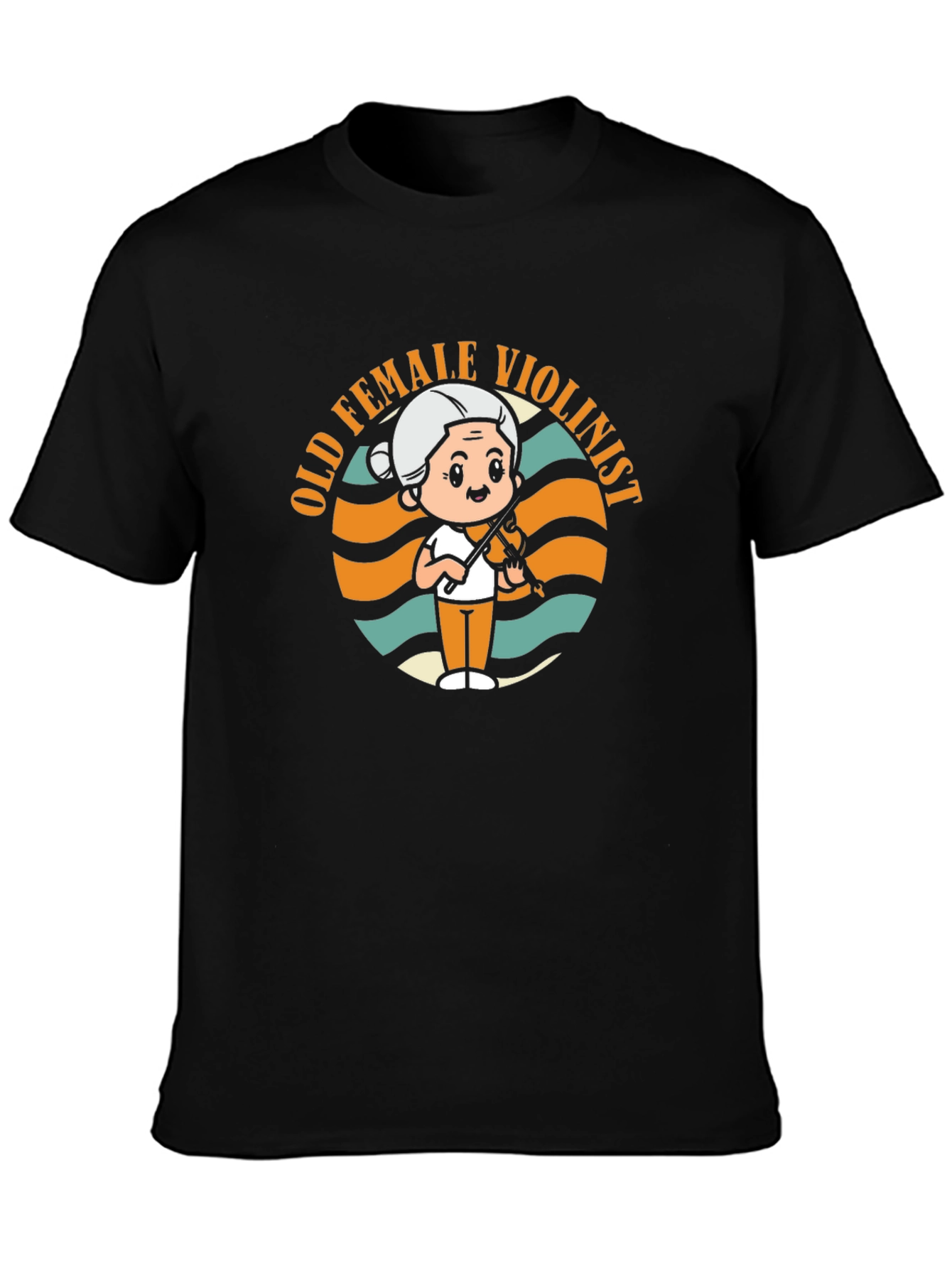 Old Female Violinist T-Shirt