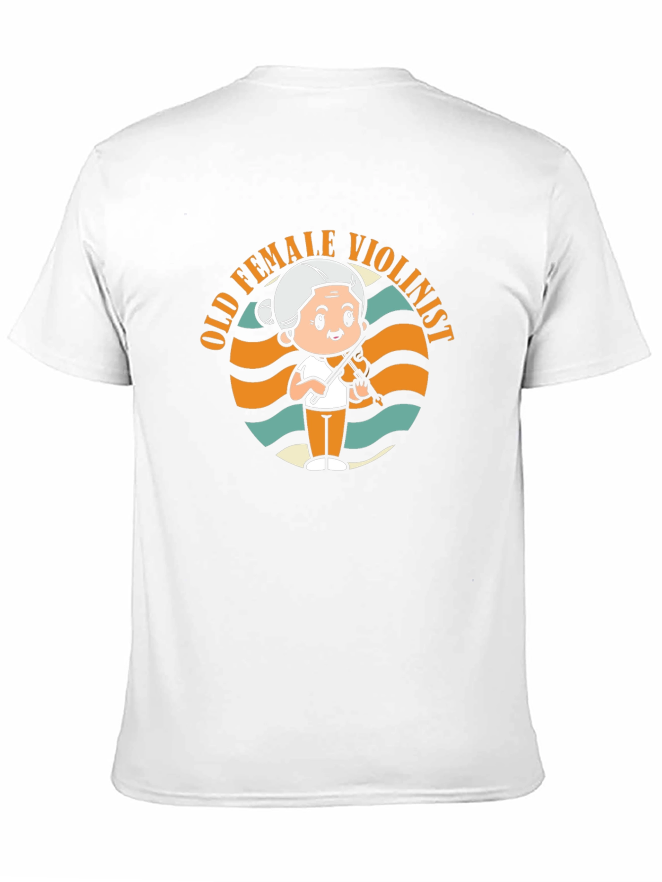 Old Female Violinist T-Shirt