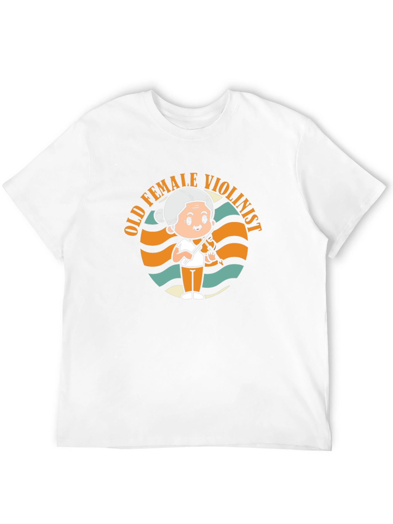 Old Female Violinist T-Shirt