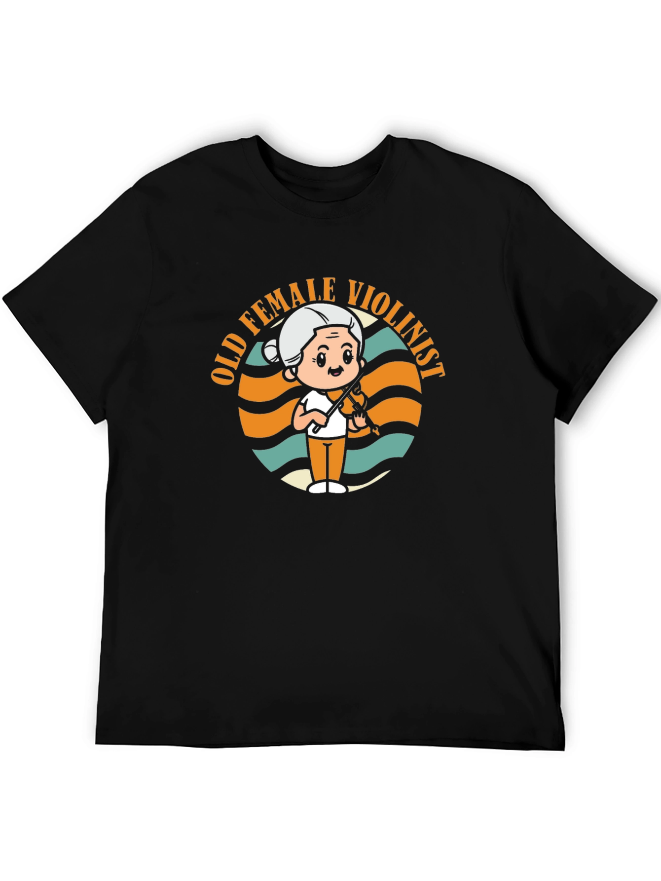 Old Female Violinist T-Shirt