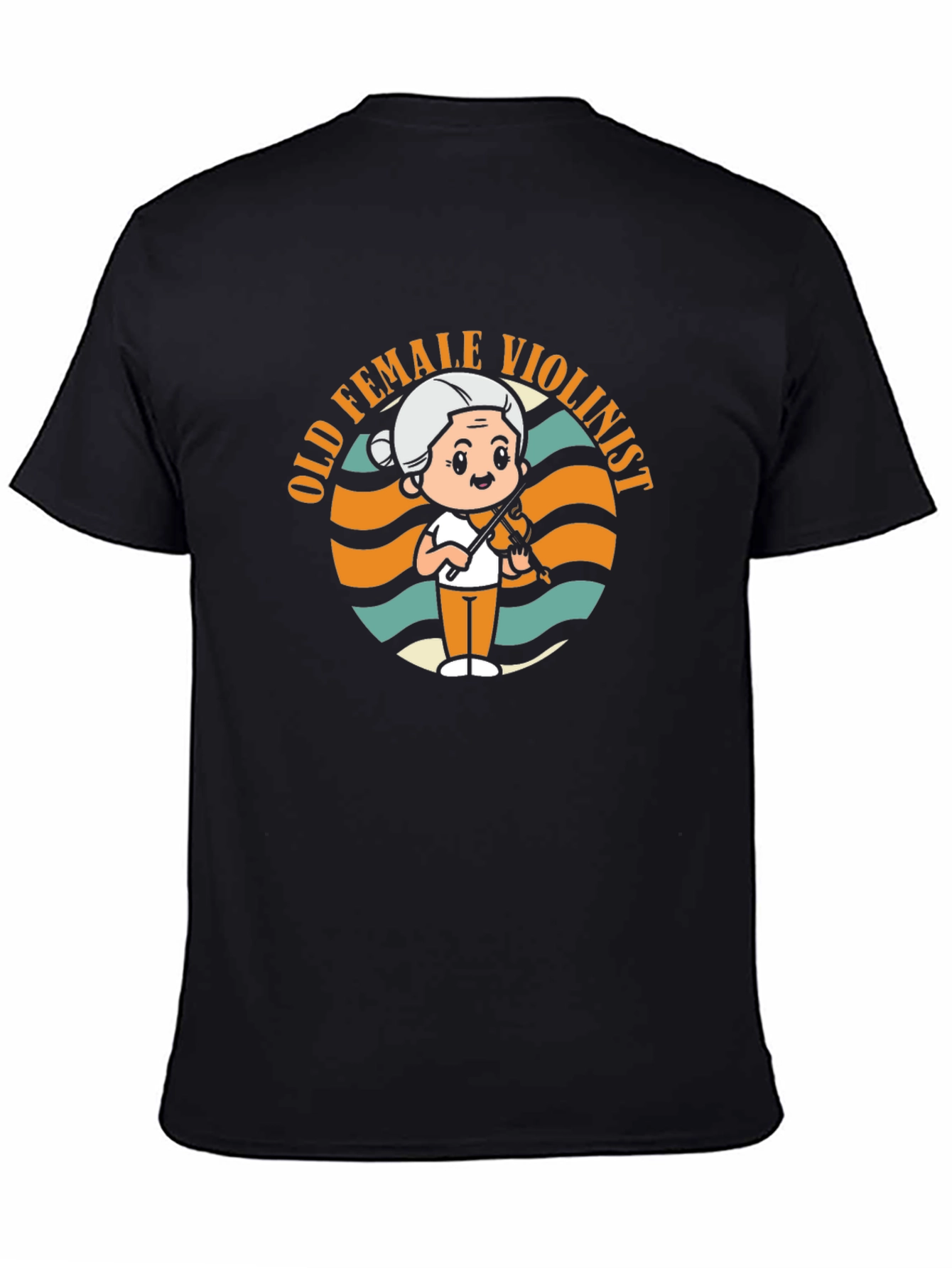 Old Female Violinist T-Shirt