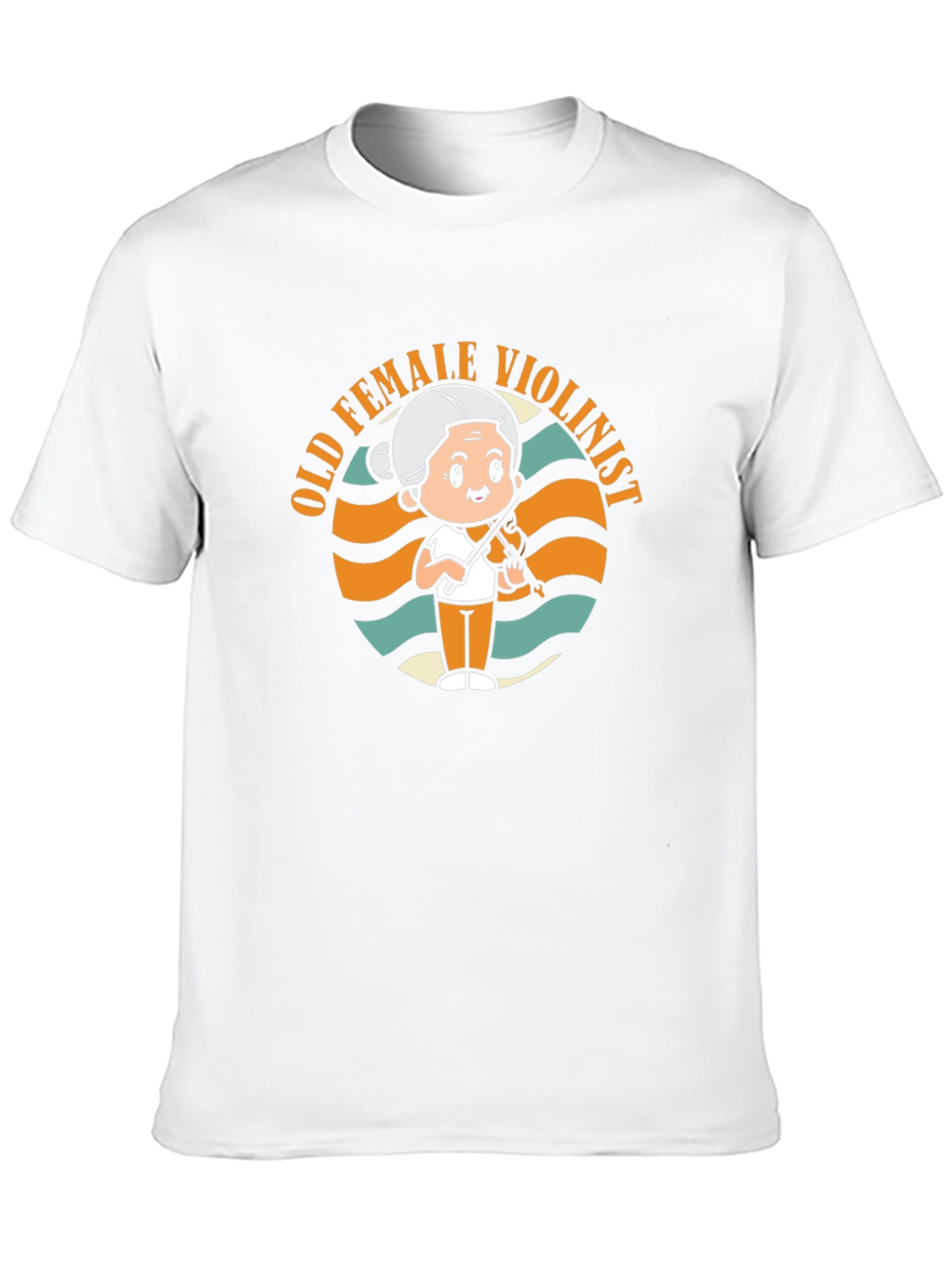 Old Female Violinist T-Shirt