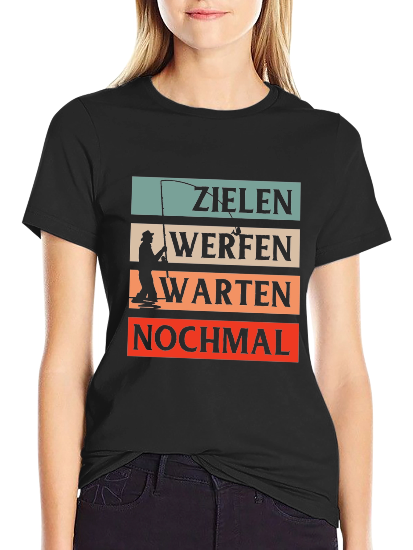 Zielan Werfen Warten T-Shirt