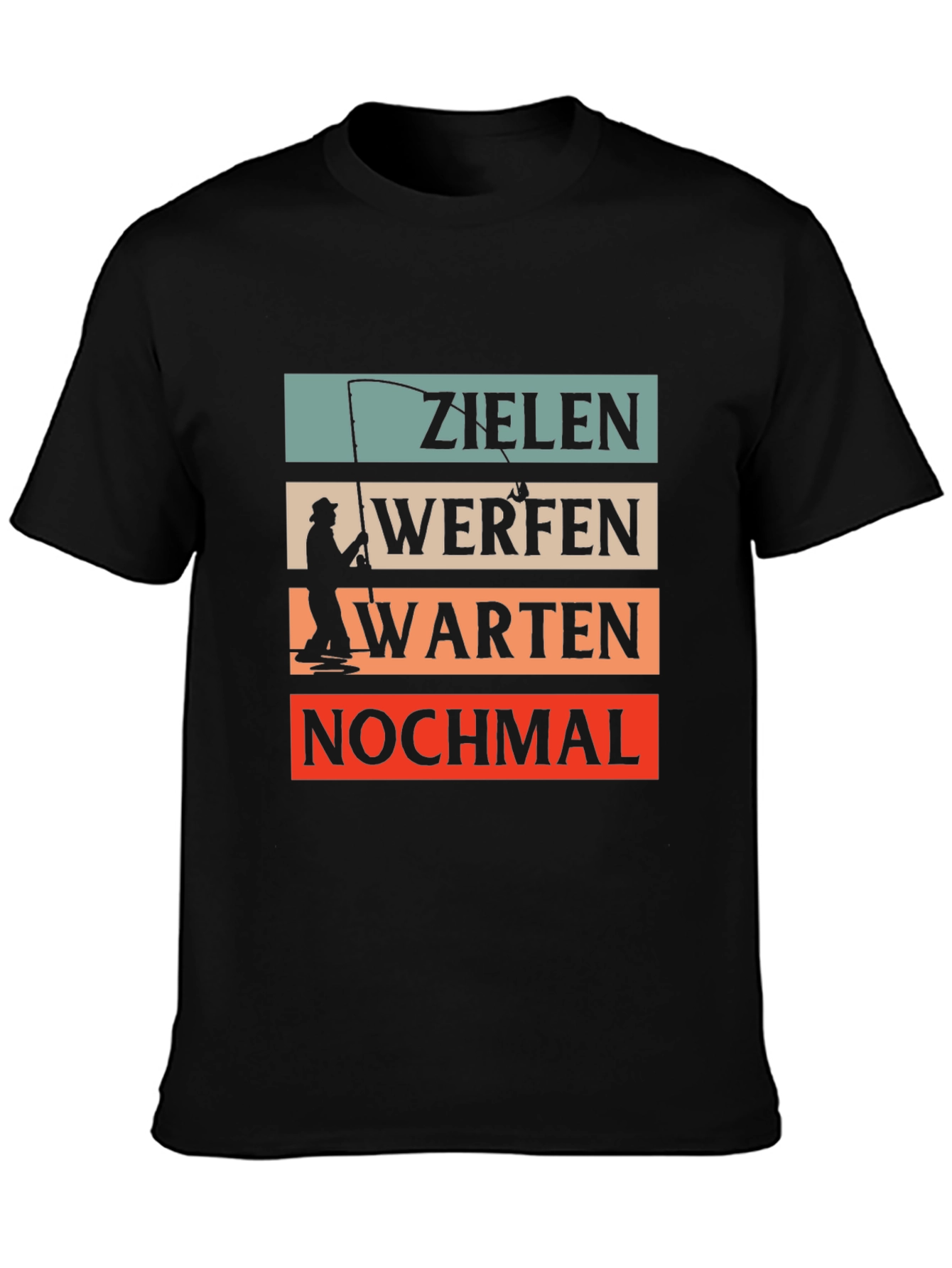 Zielan Werfen Warten T-Shirt