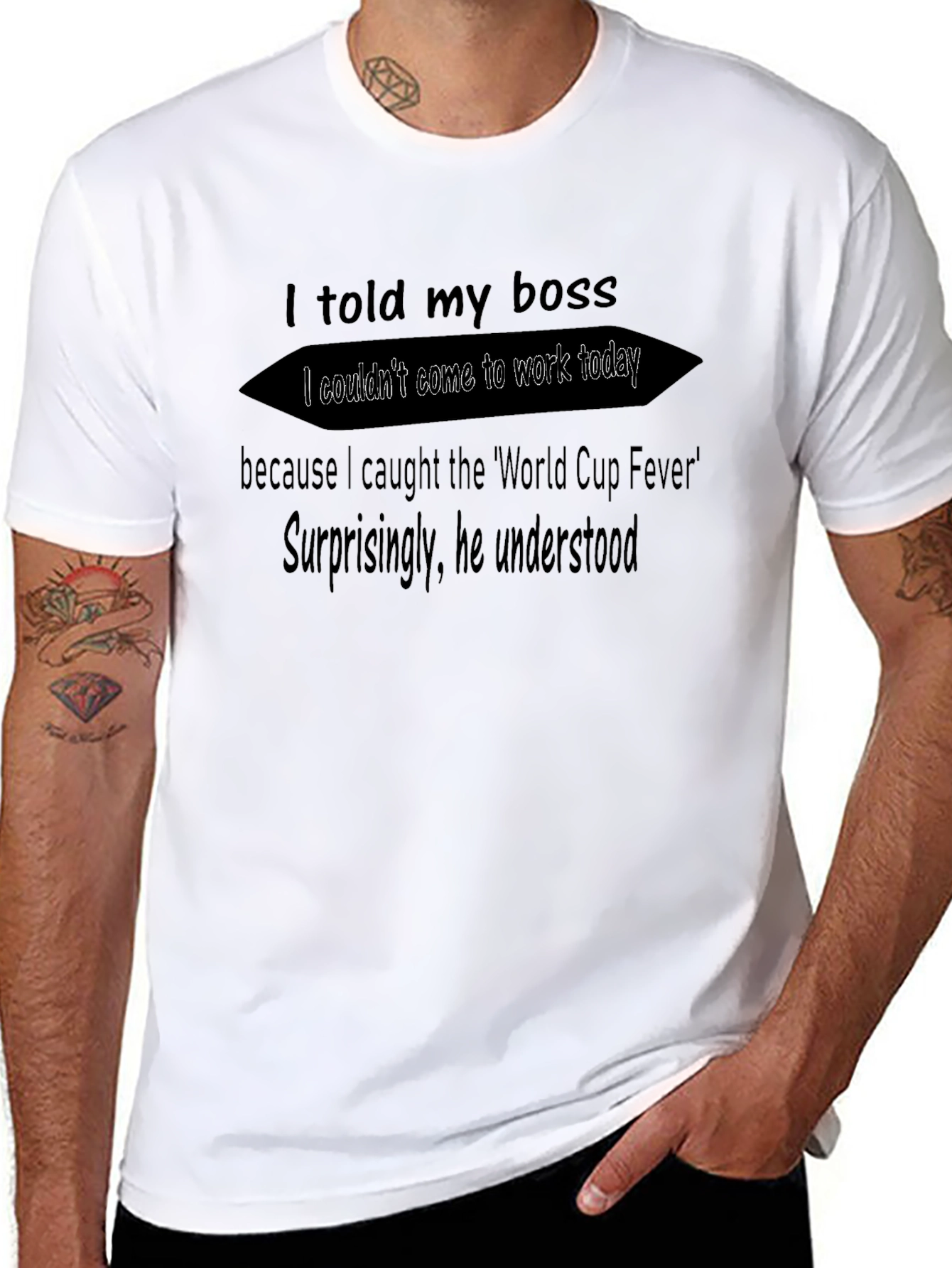 World Cup Fever T-Shirt - Funny Graphic Tee