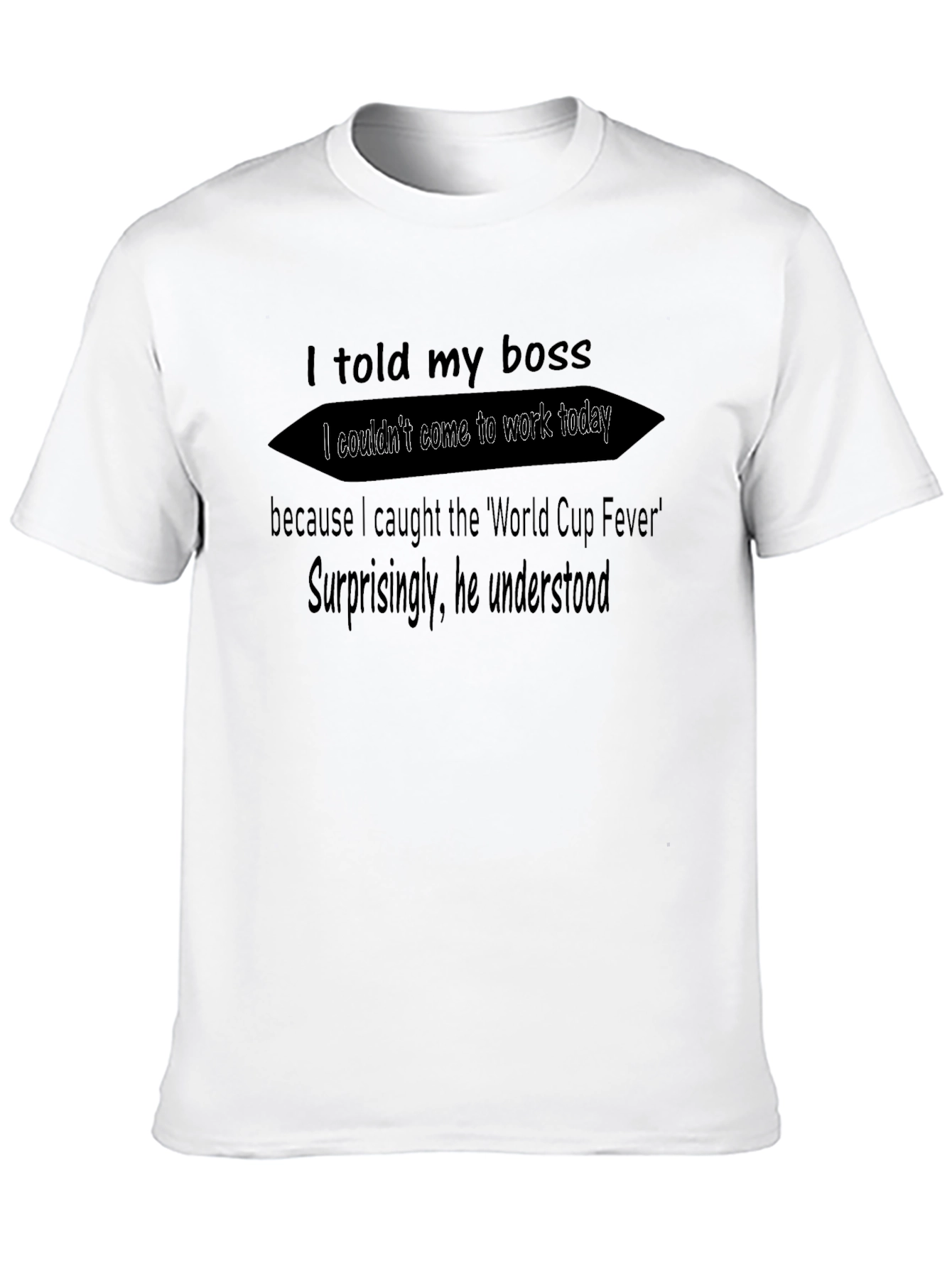 World Cup Fever T-Shirt - Funny Graphic Tee