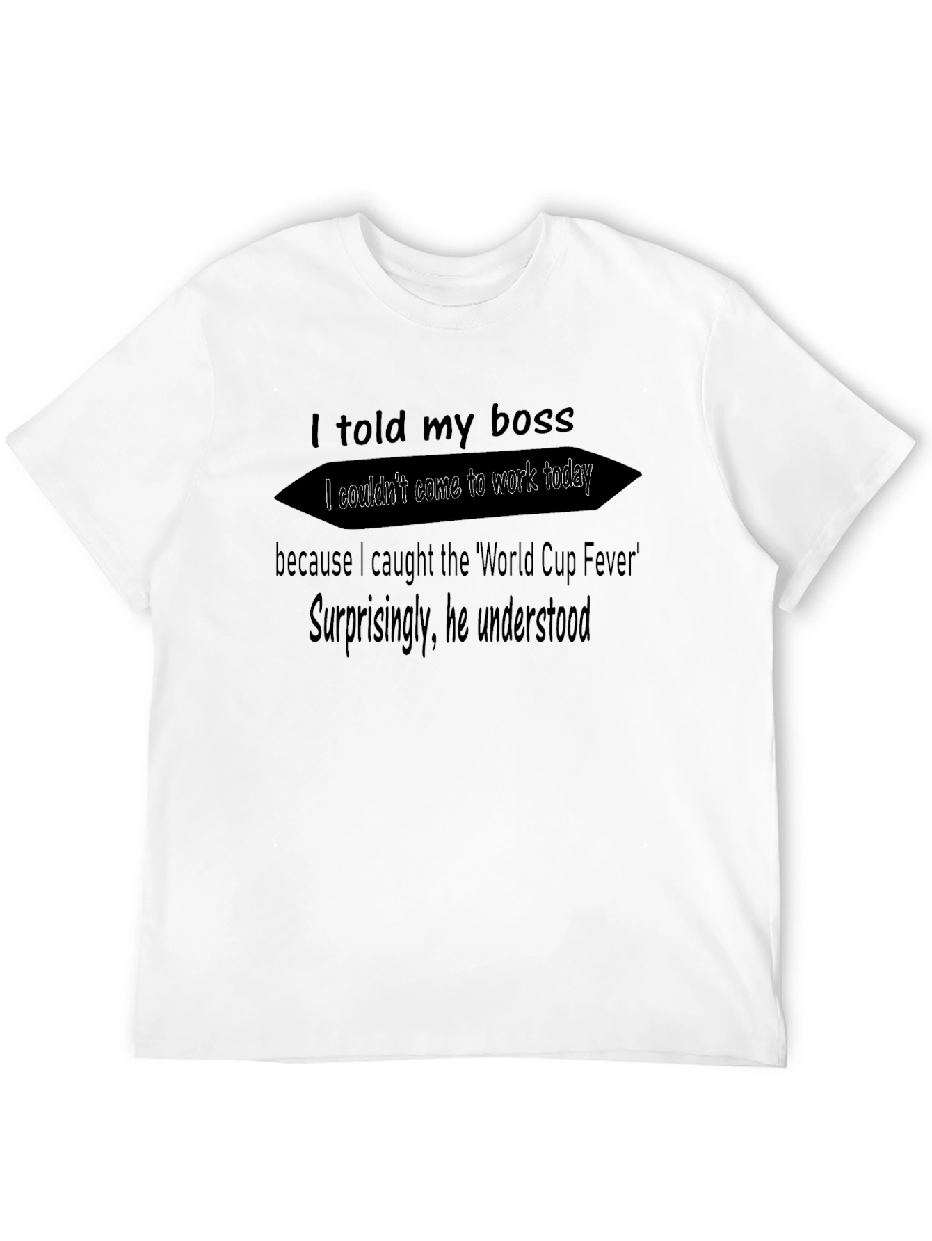 World Cup Fever T-Shirt - Funny Graphic Tee