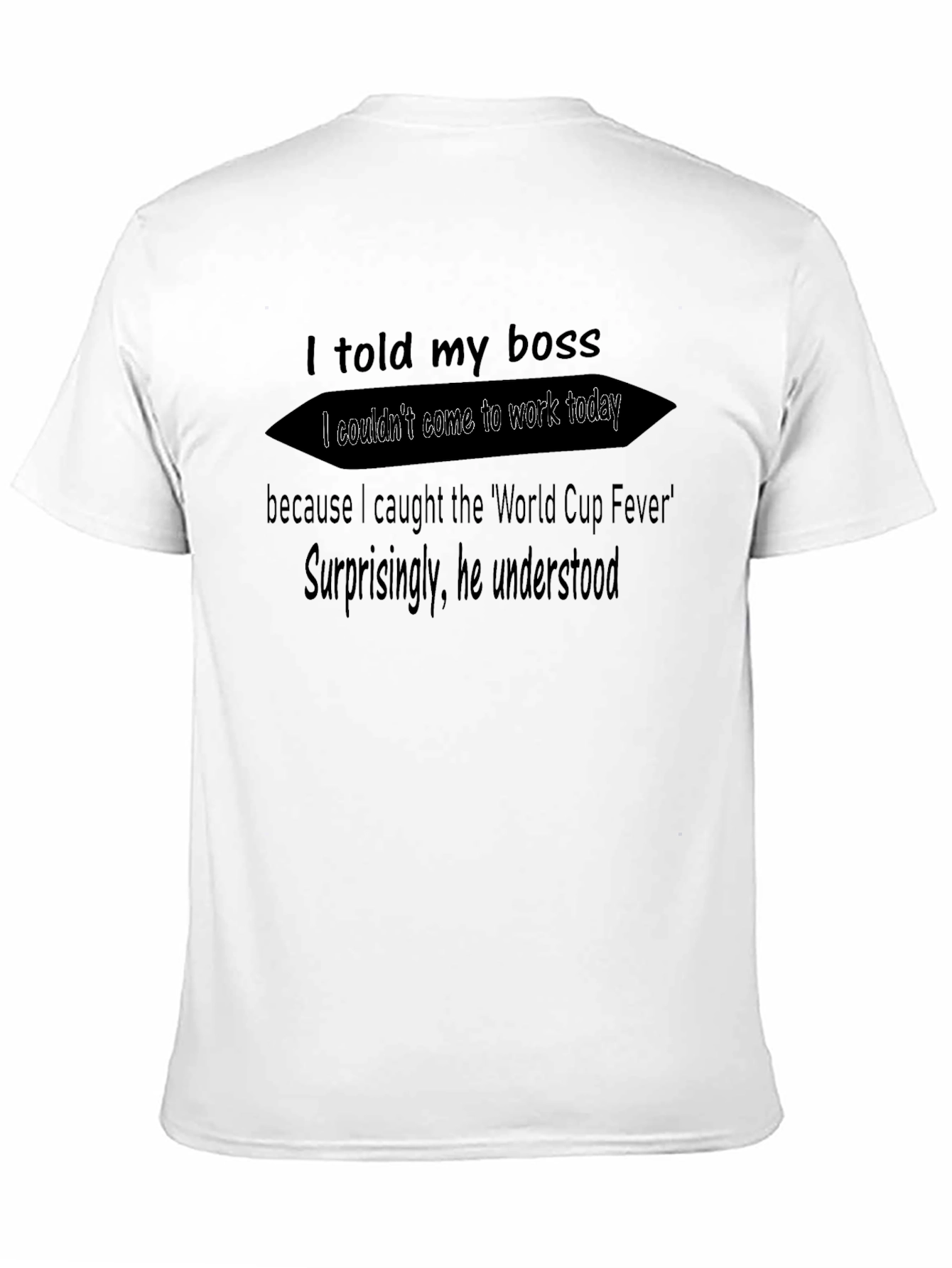 World Cup Fever T-Shirt - Funny Graphic Tee