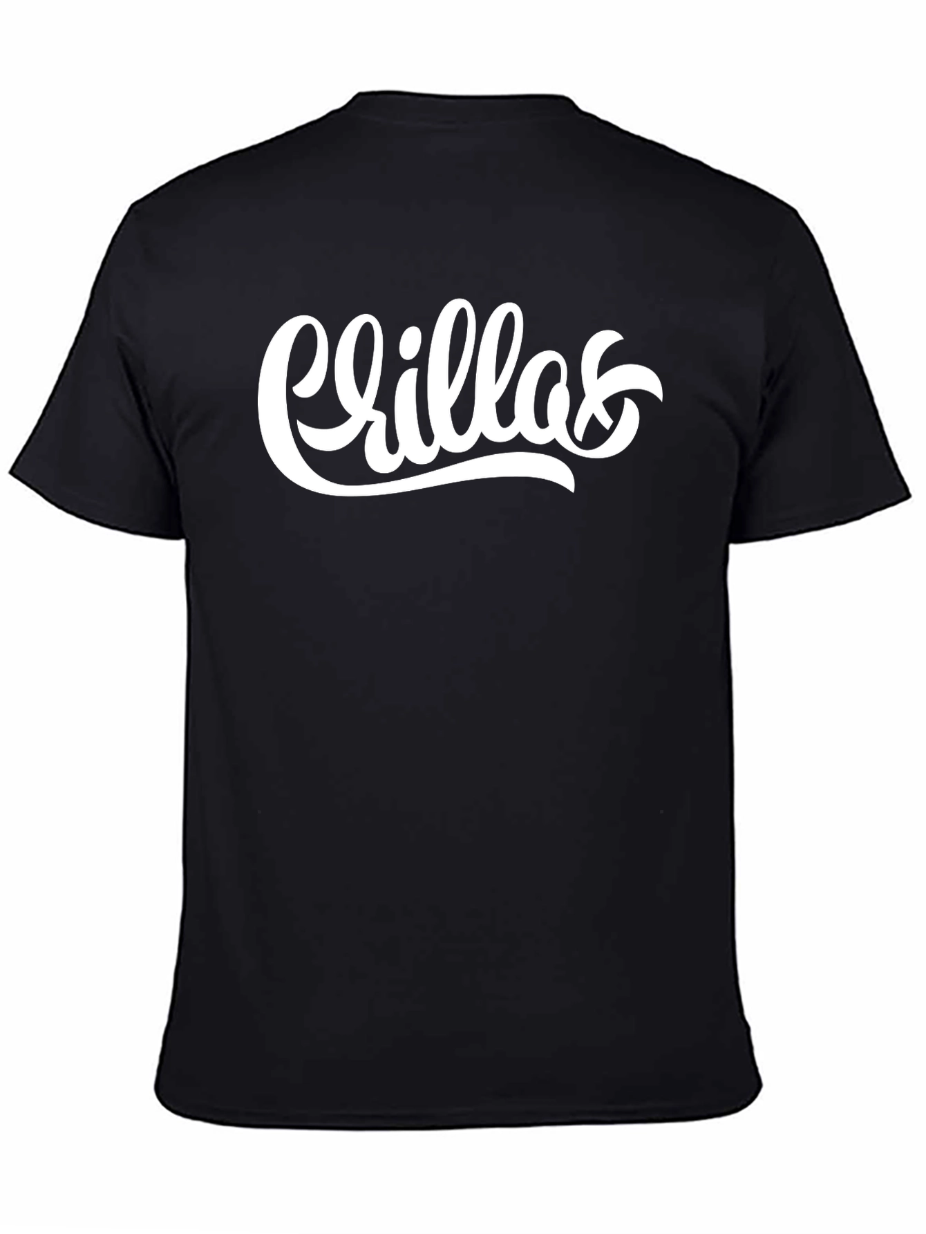 Chillax Black Graphic T-Shirt